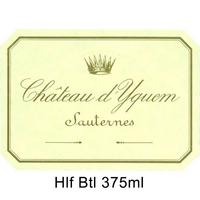 Chateau D'Yquem 2014 Premier Grand Cru Sauternes, 375ml- Hlf Btl