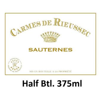 Btl. Rieussec 2018 Wine | de Carmes 375ml Hlf. Sauternes, Express