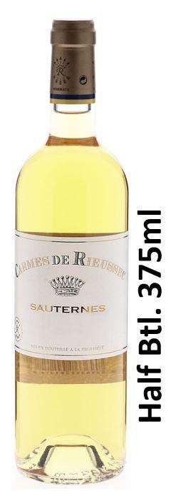 Carmes de Rieussec 375ml Wine Sauternes, | Btl. Hlf. Express 2018