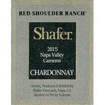Shafer 2015 Chardonnay, Red Shoulder Ranch, Carneros