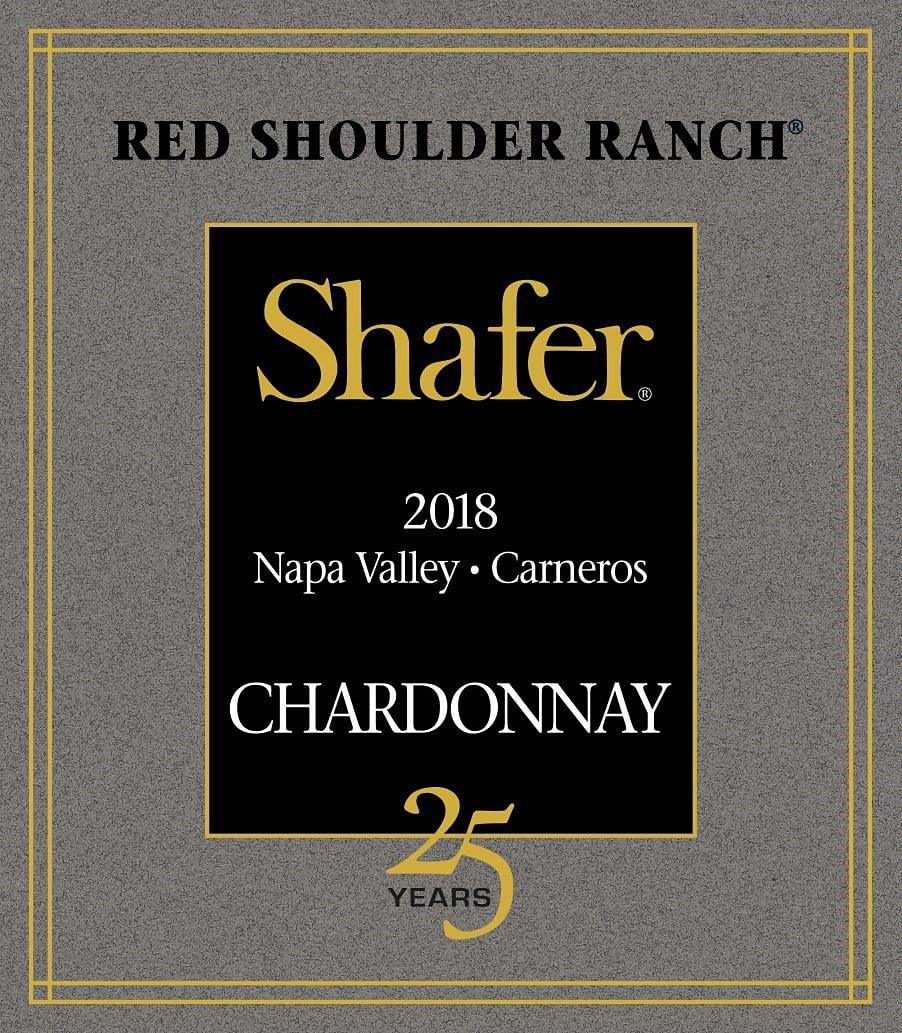 Shafer 2018 Chardonnay, Red Shoulder Ranch, Carneros