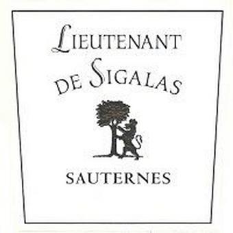Lieutenant De Sigalas 2010 Sauternes