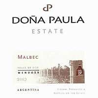 Dona Paula 2014 Malbec Estate, Mendoza