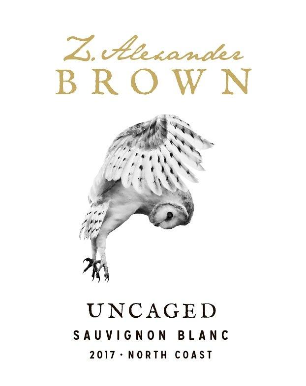 Z. Alexander Brown 2017 Sauvignon Blanc, Uncaged, North Coast
