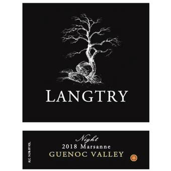 Langtry 2018 "Night" Marsanne, Guenoc Valley