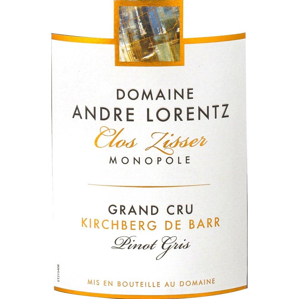 Andre Lorentz 2016 Pinot Gris Grand Cru Clos Zisser, Kirchberg de Barr