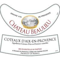 Ch. Beaulieu 2016 Rose, Coteaux D'Aix En Provence