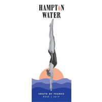 Hampton Water 2019 Rose, Languedoc-Roussillon