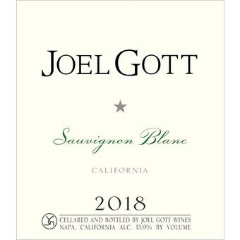 Joel Gott 2018 Sauvignon Blanc, California