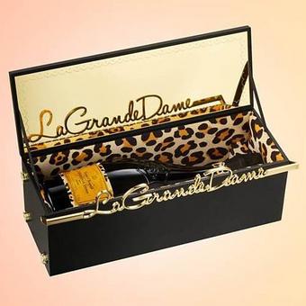 Veuve Clicquot 2006 Grand Dame Champagne with Designer Charlotte Olympia Gift Box