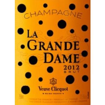 Veuve Clicquot 2012 Grand Dame Champagne Limited Edition Designed by Yayoi Kusama
