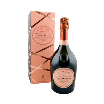 Laurent Perrier Cuvee Rose Brut NV Champagne w / Rose Gold Gift Tin