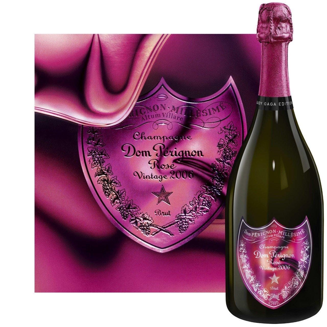 Champagne Dom Pérignon Rosé x Lady Gaga 2006