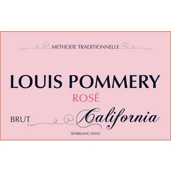 Louis Pommery NV Brut Rose Sparkling Wine, California