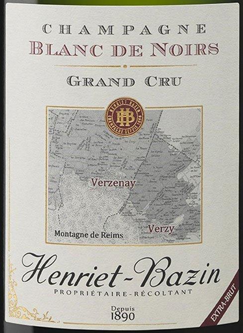 Henriet-Bazin NV Champagne Blanc de Noir, Grand Cru