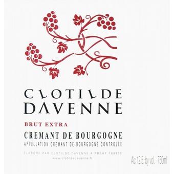Clotilde Davenne NV Cremant de Bourgogne, Extra Brut