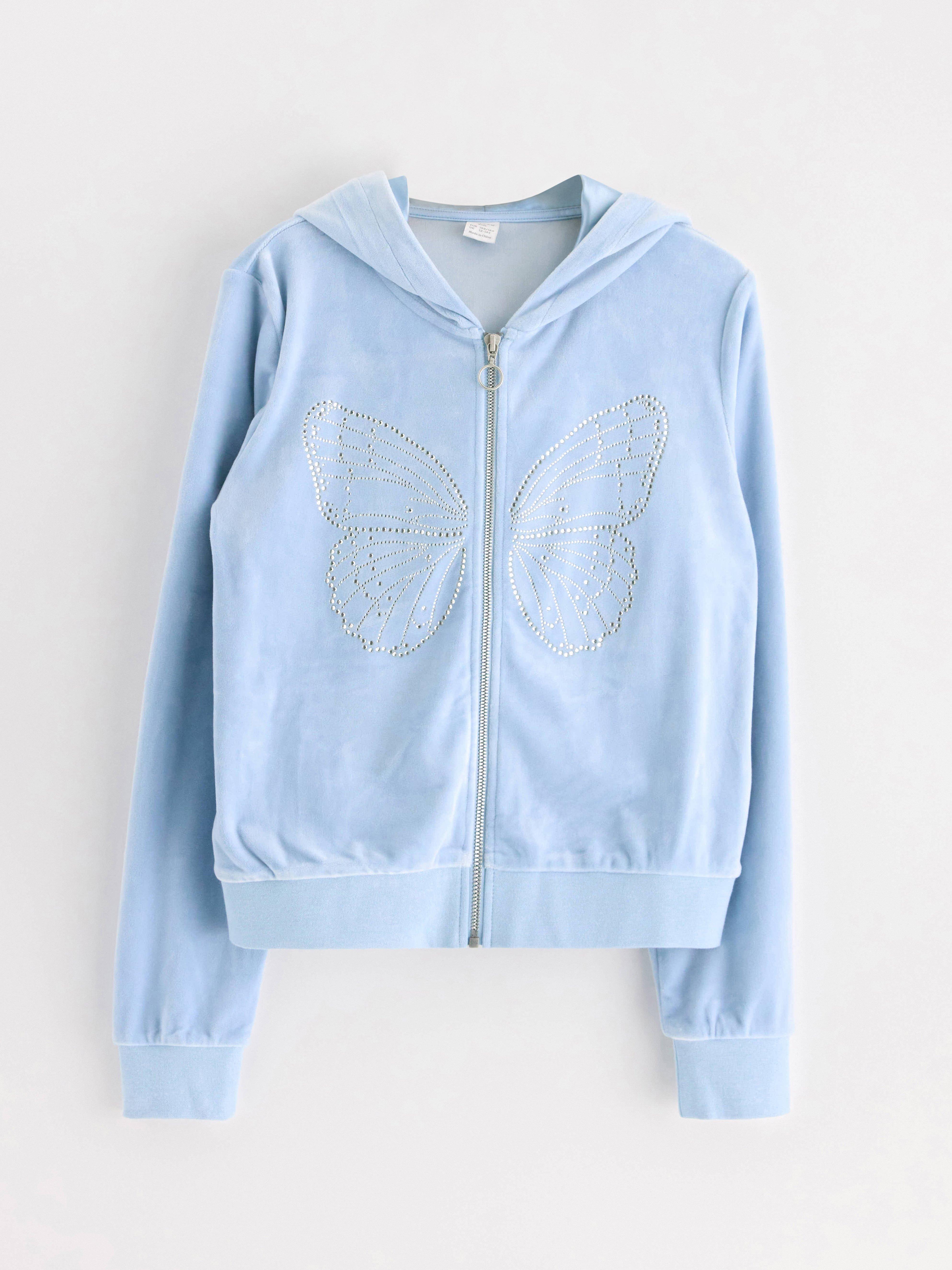 Inspire Velour Men's Zipper Hoodie