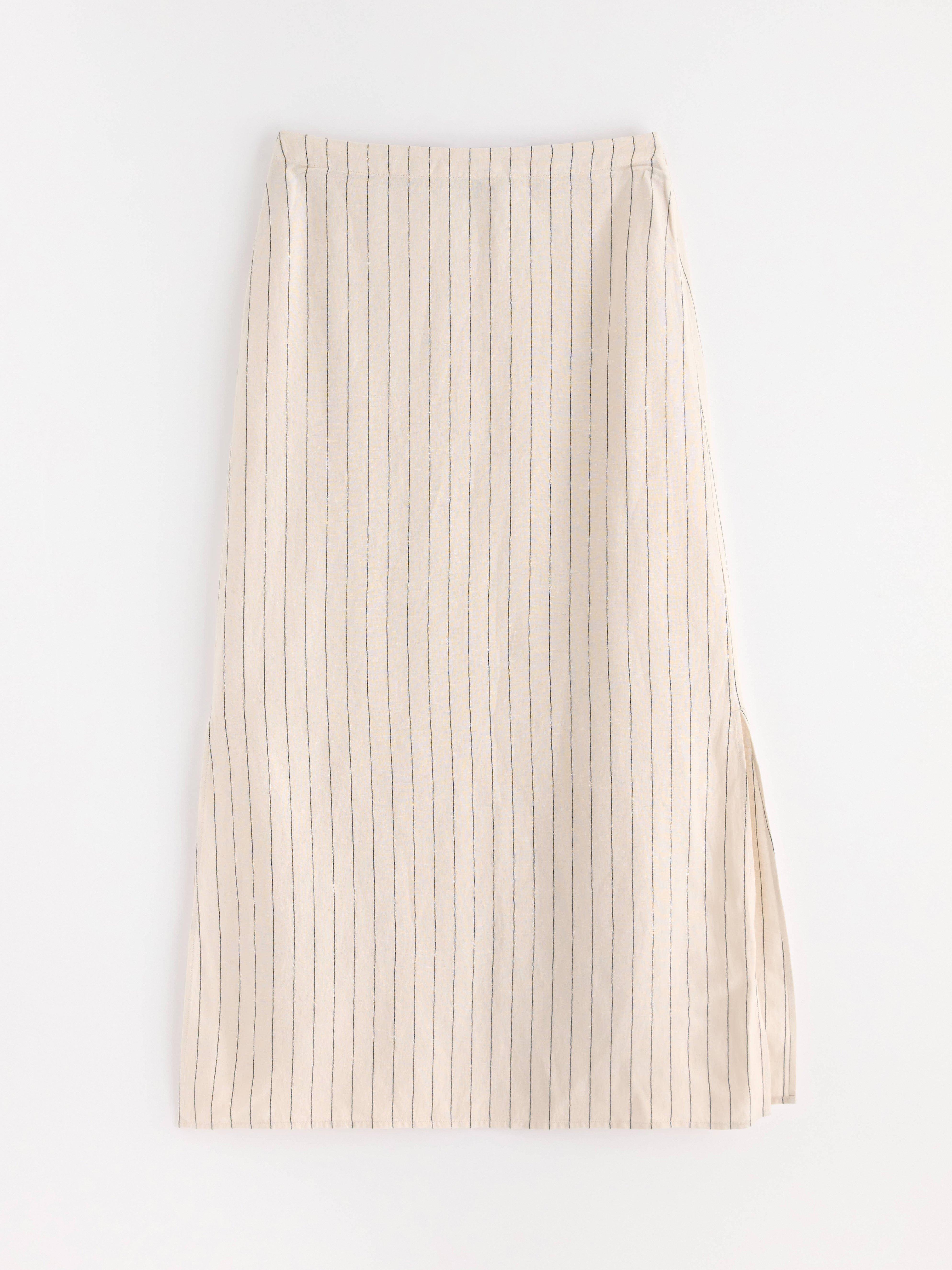 DEPARTMENT 5 Traxs grey mélange skirt in linen blend