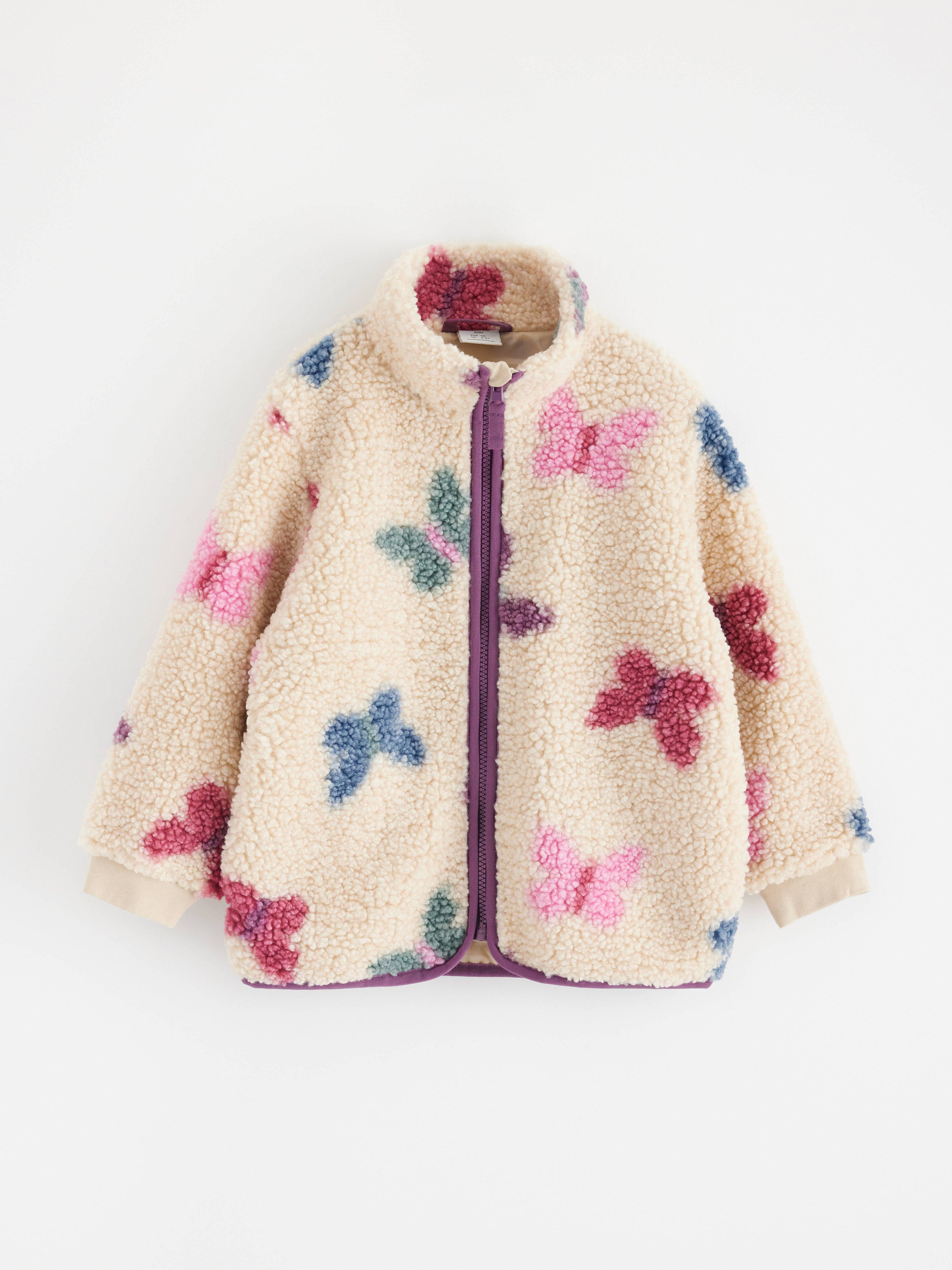 Pile jacket lindex
