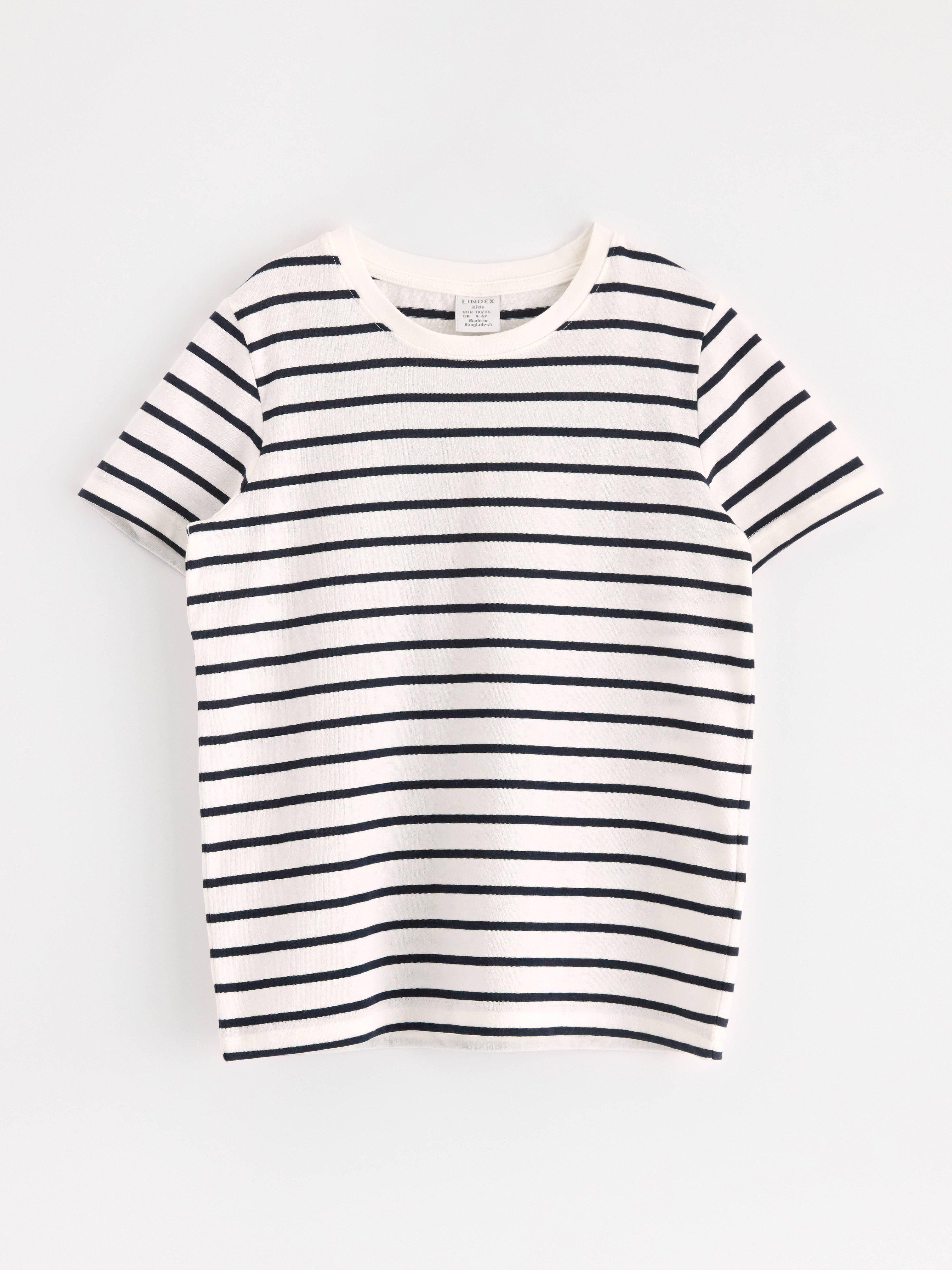 Striped T-shirt | Lindex Poland