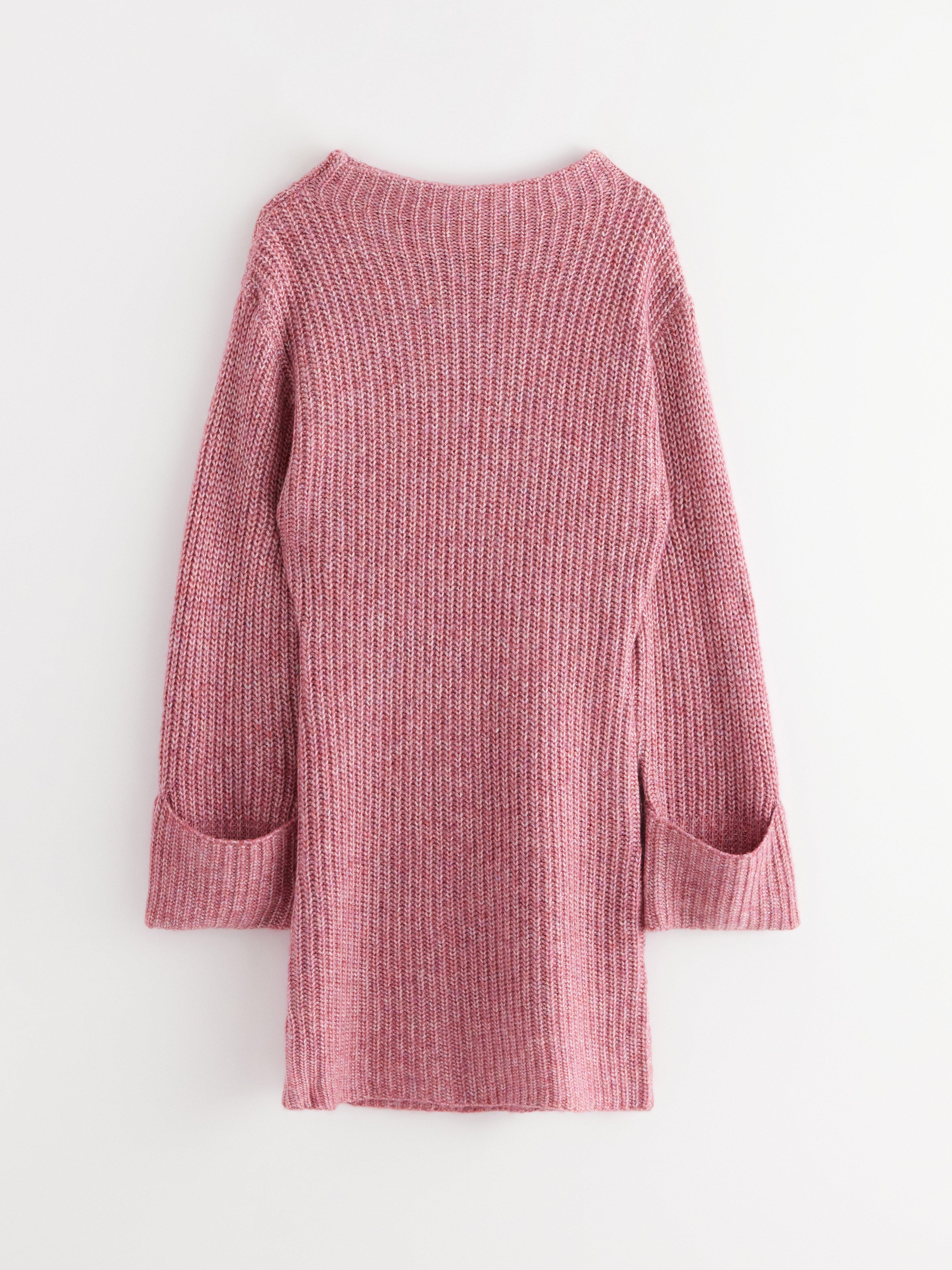 lindex pink dress Long-sleeved mini dress - Light Pink