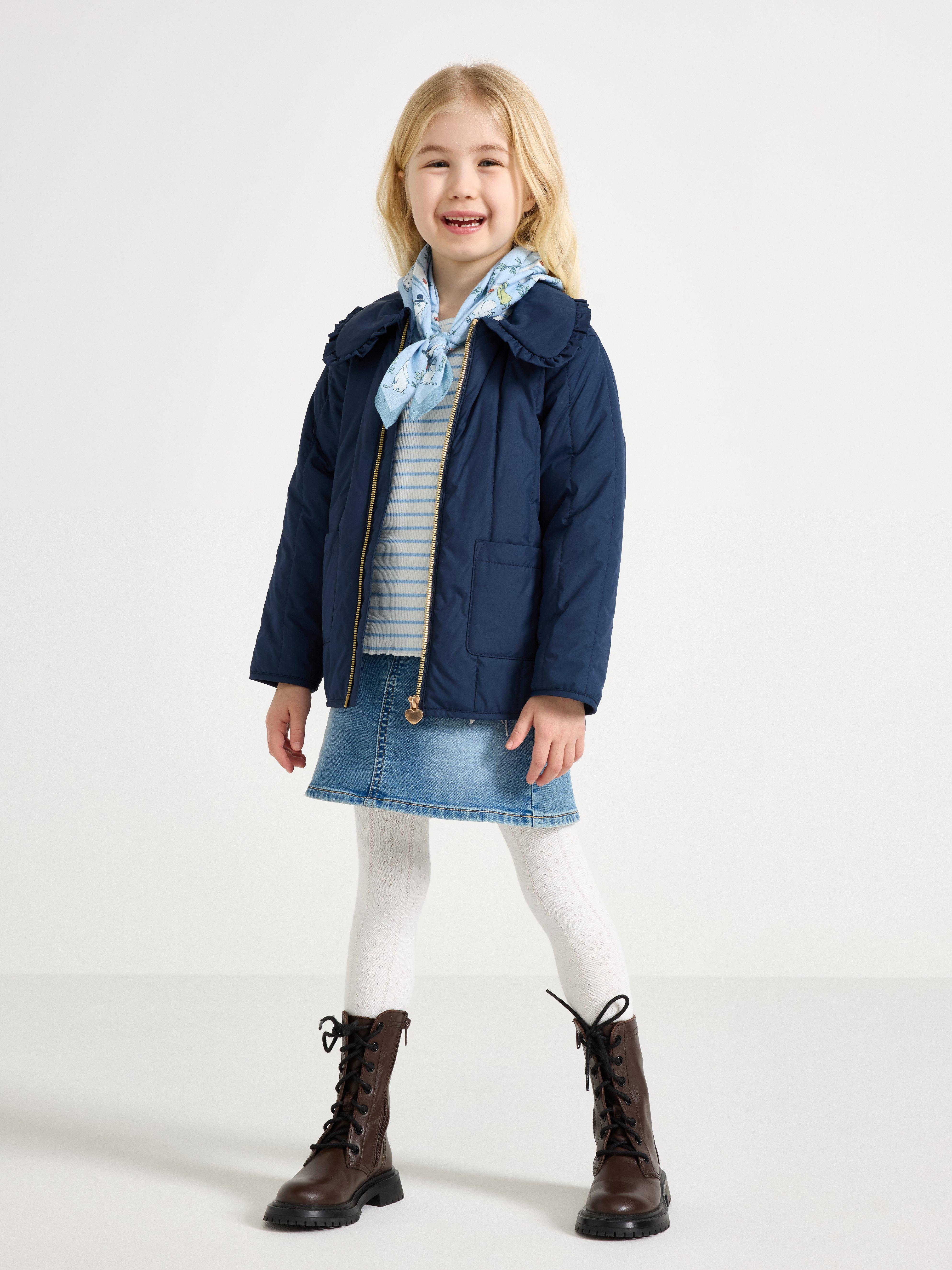 Water repellent jacket with collar | Lindex