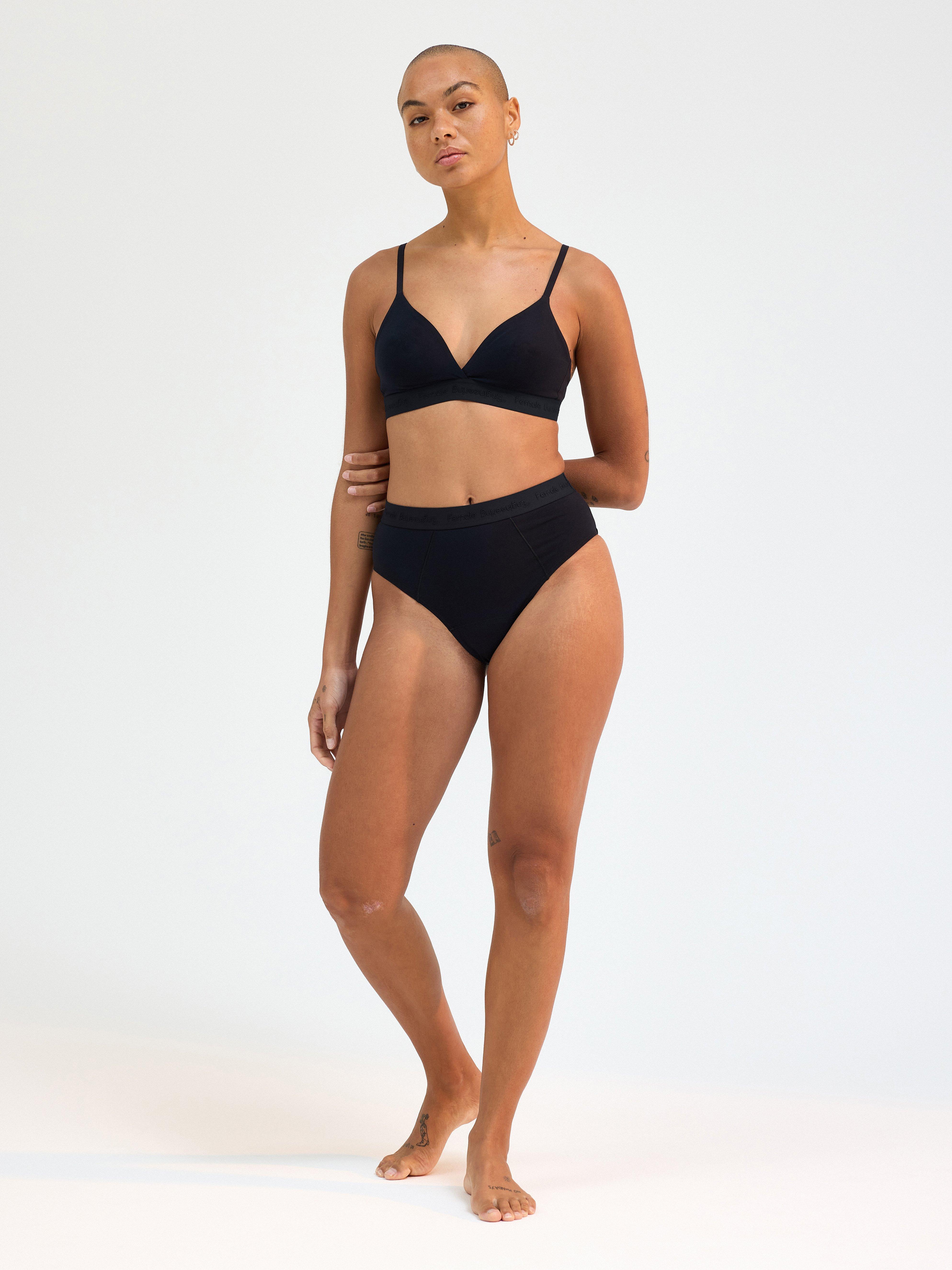 Menstruasjonstruse - høy absorberingsevne - High waist Brief - Female Engineering