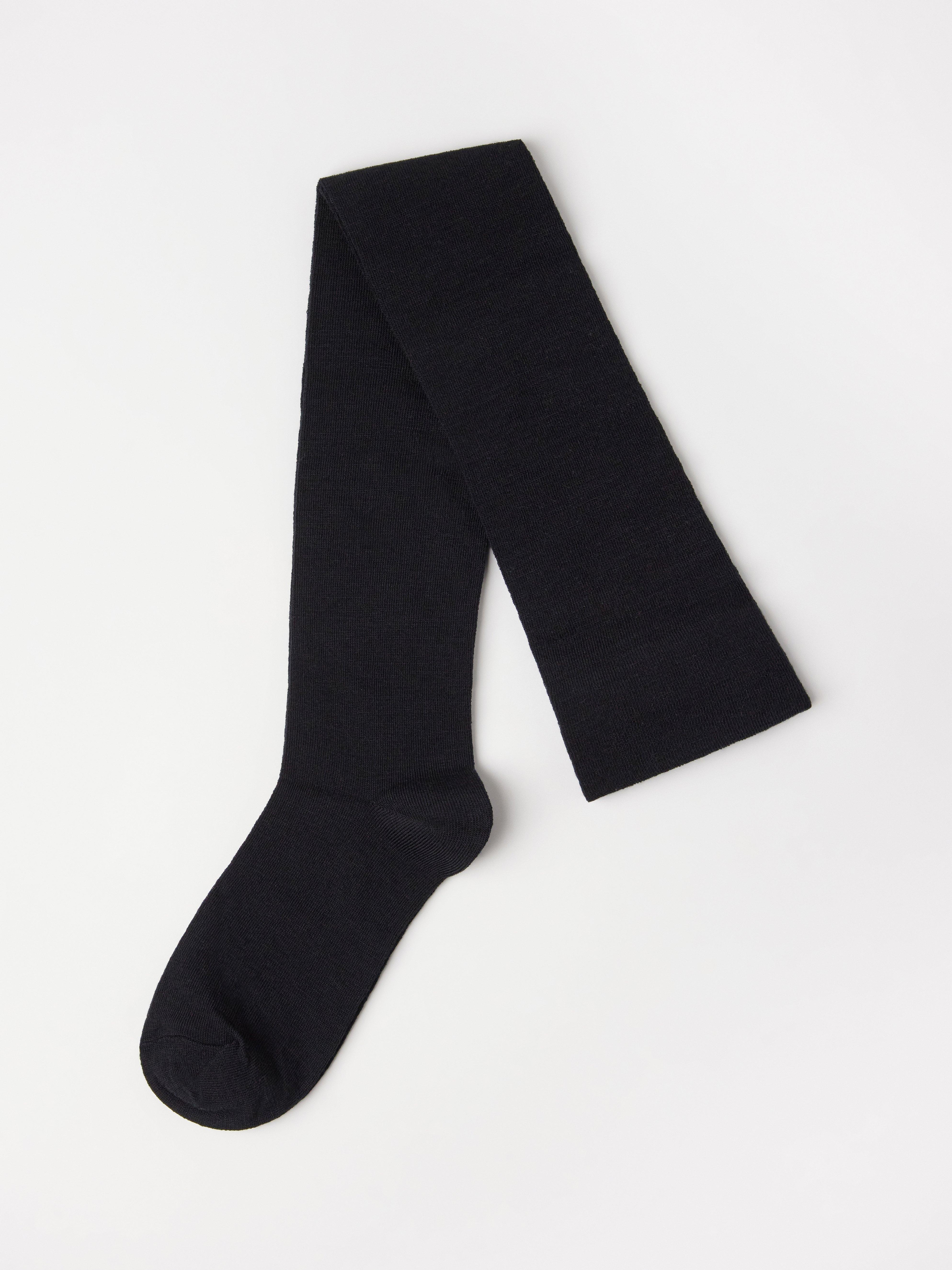 Black Colour Strømper - BcMalika Rib Overknee Strømper i Mocca main image 0