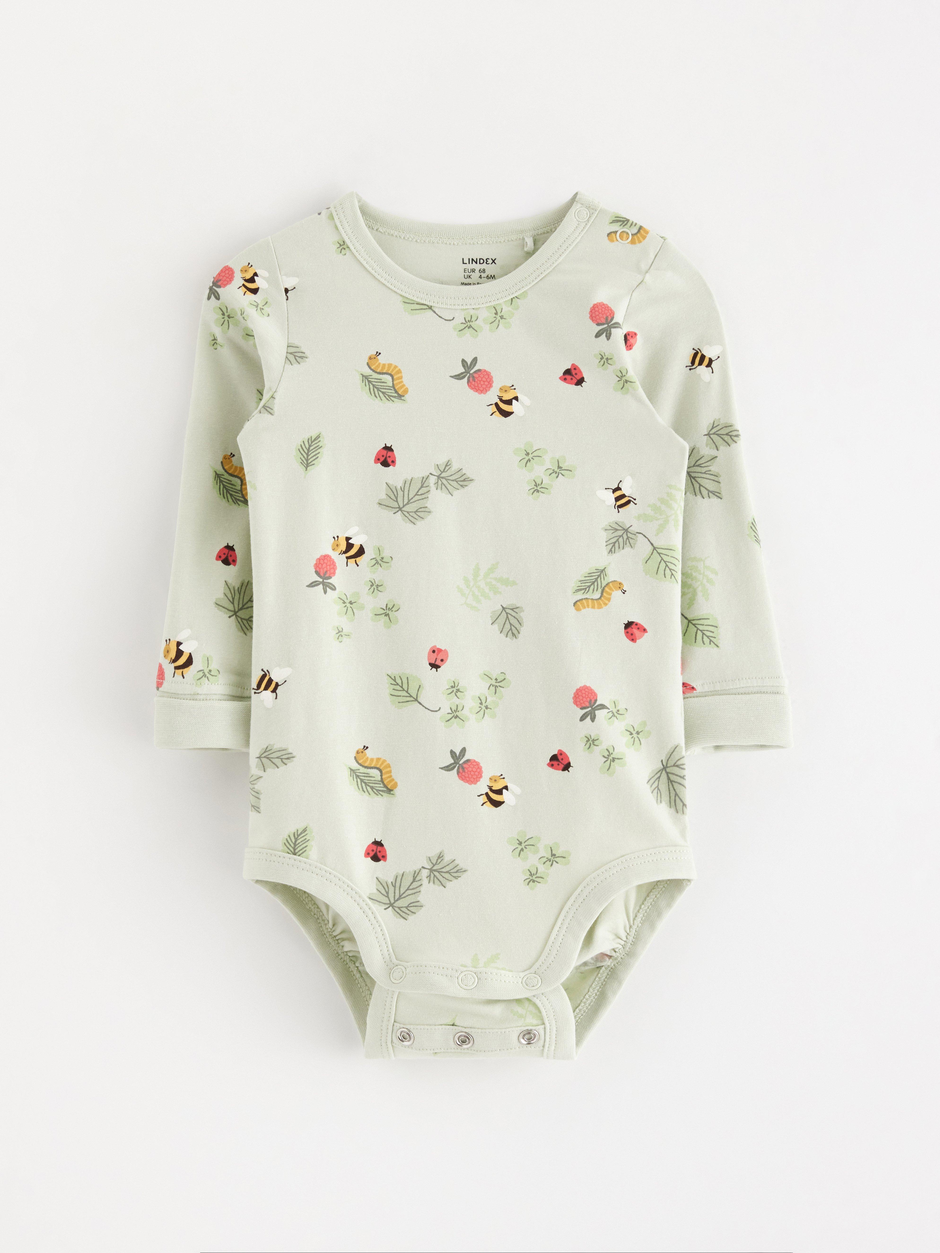 Bodysuit in Lenzing Modal Soft, classic essentials for every baby 3-18M