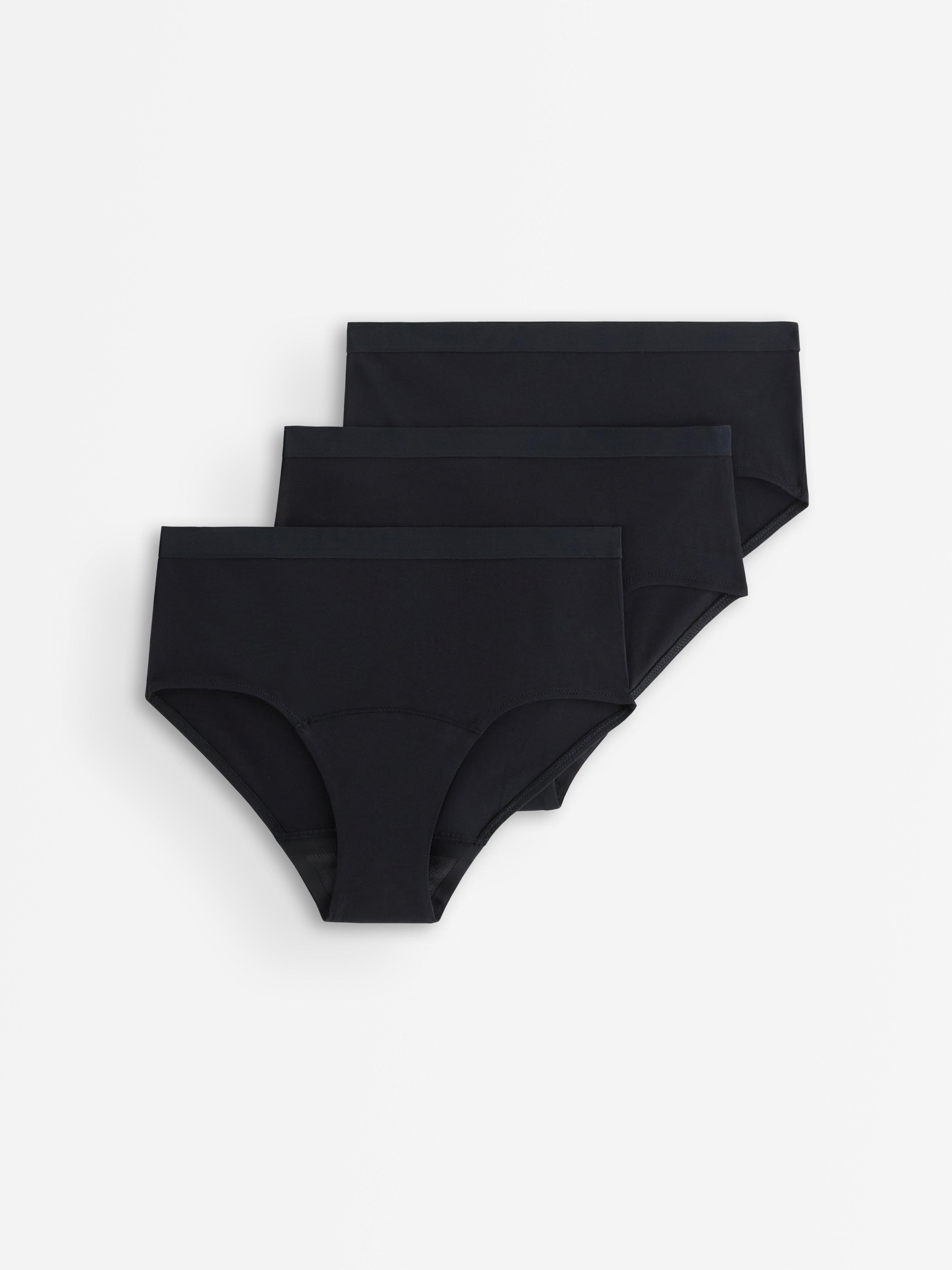 Period panty with high absorbency – 3-pack teens hiphugger – Female Engineering