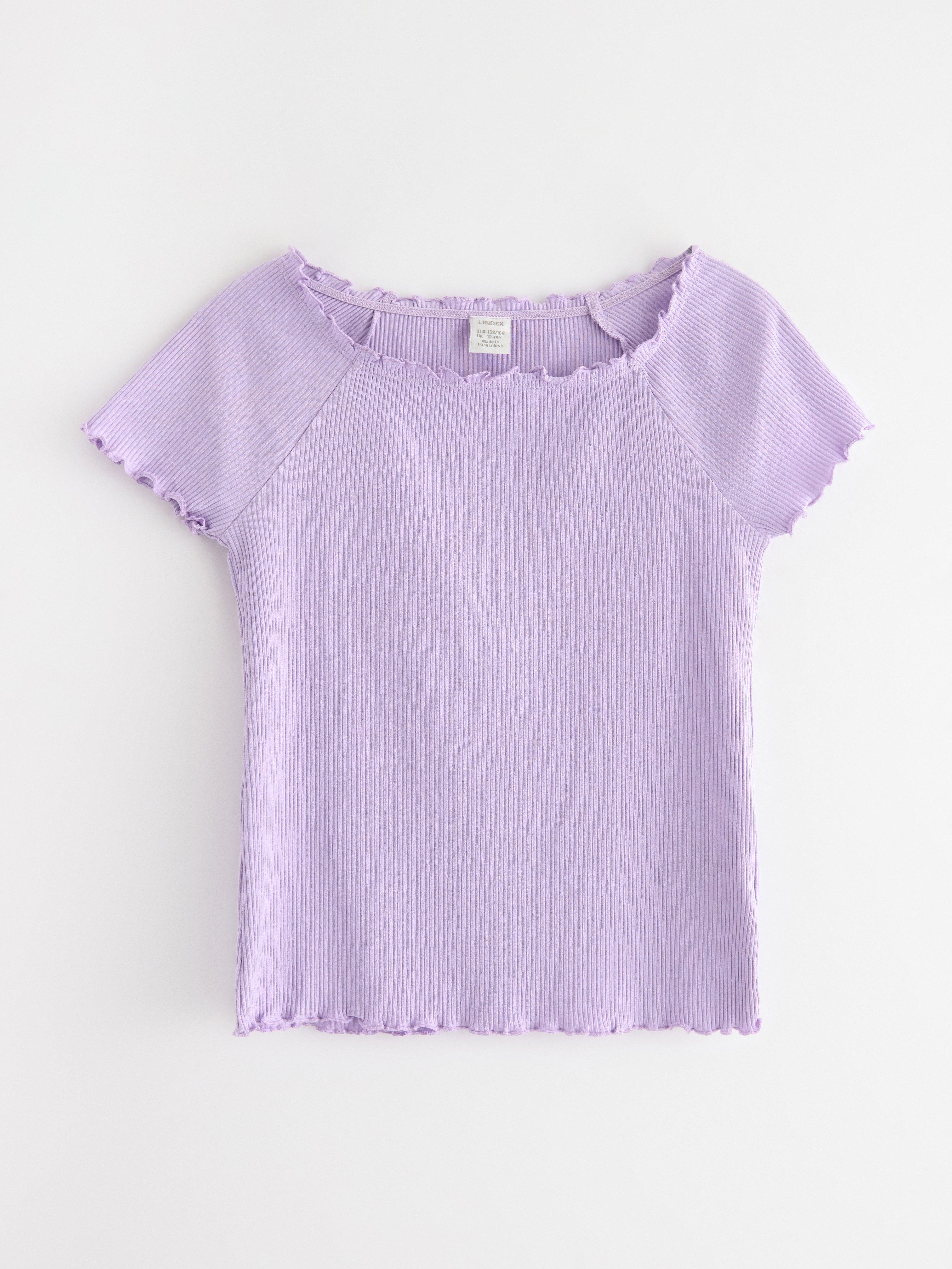 Ribbet topp | Lindex
