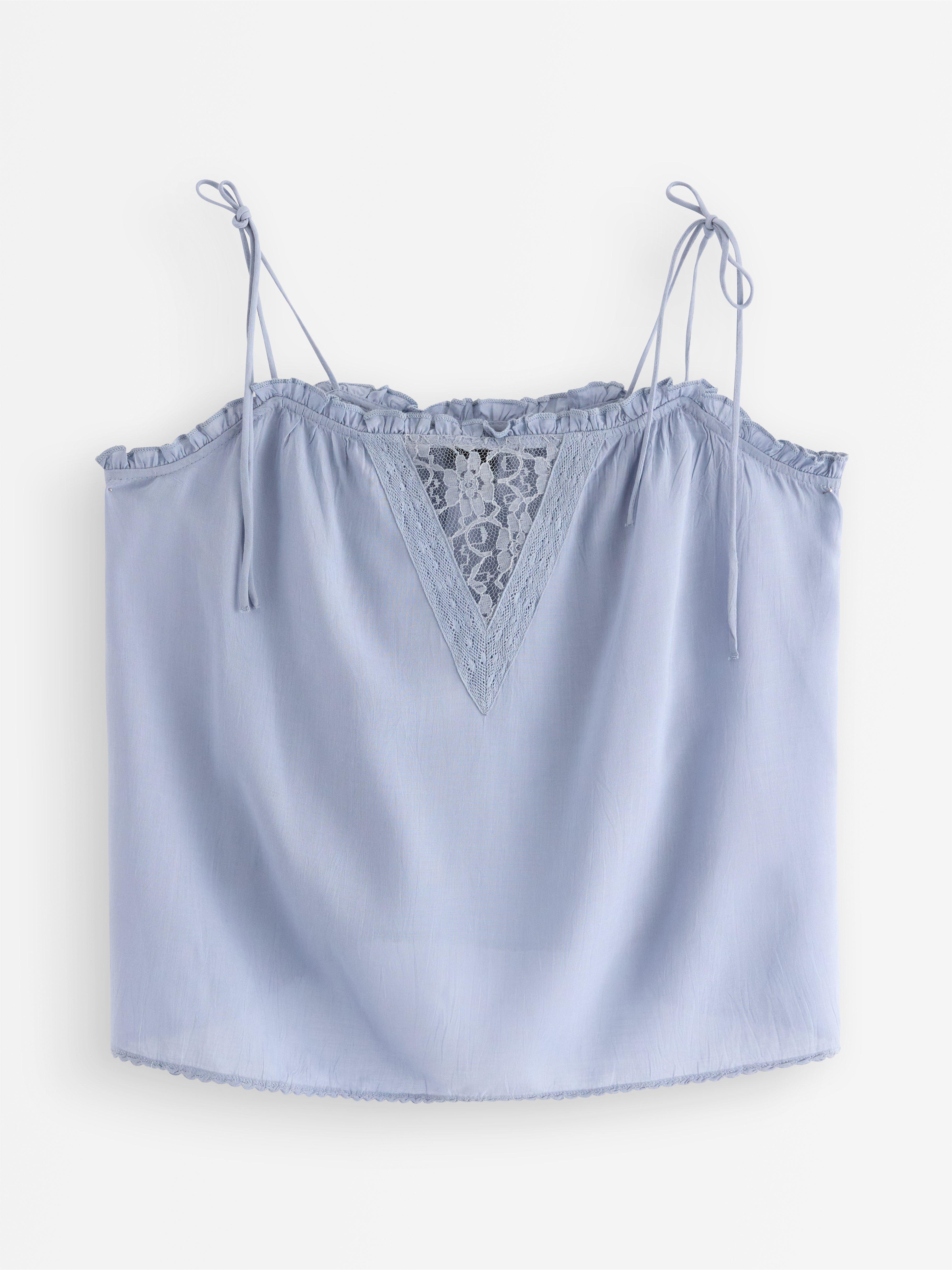 Camisole with lace detail | Lindex