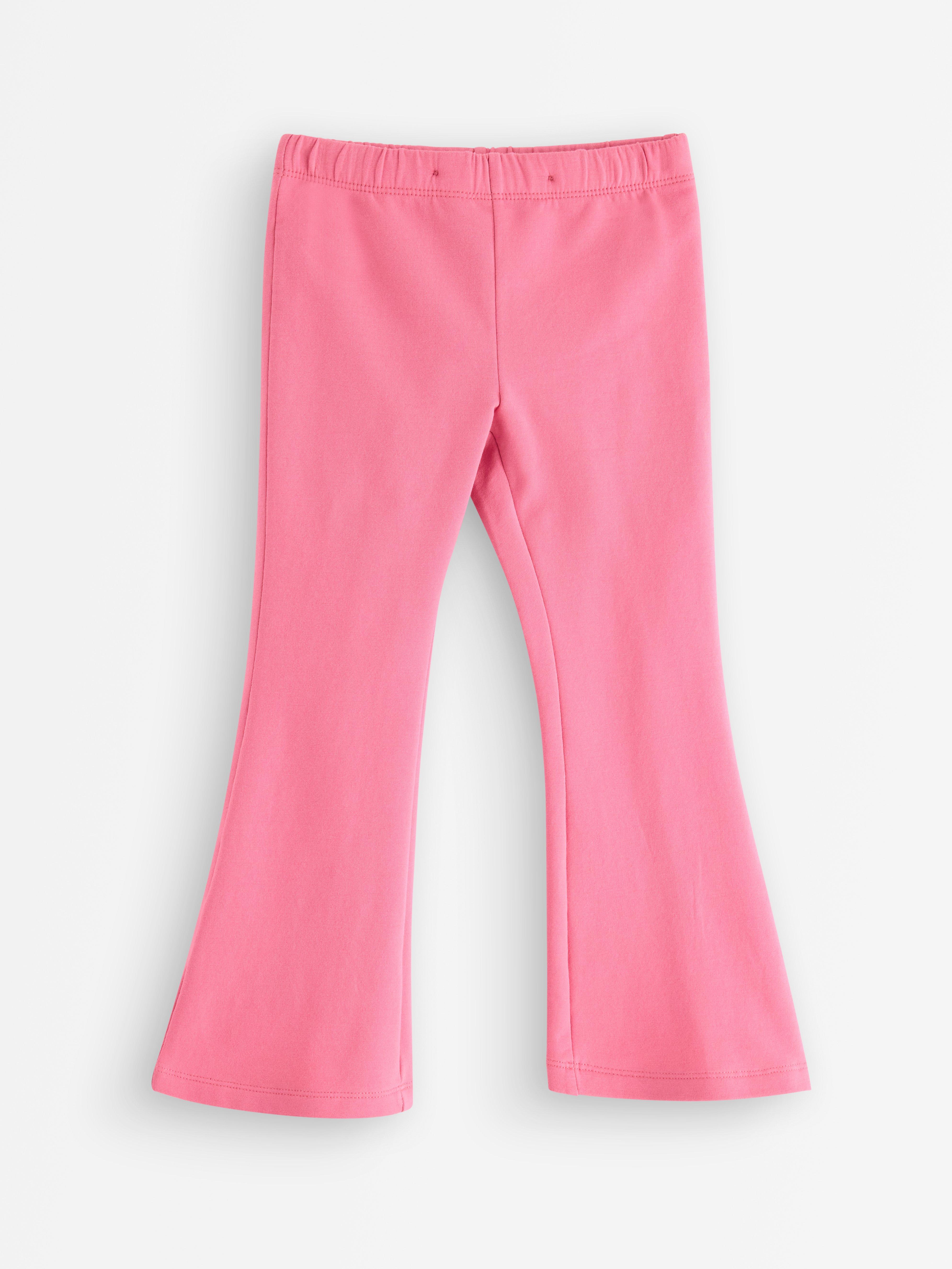 Bow Dream 6 Pack Girls’ Cotton Leggings – Stretchy Toddler Pants, Elastic Waist, Footless Tights