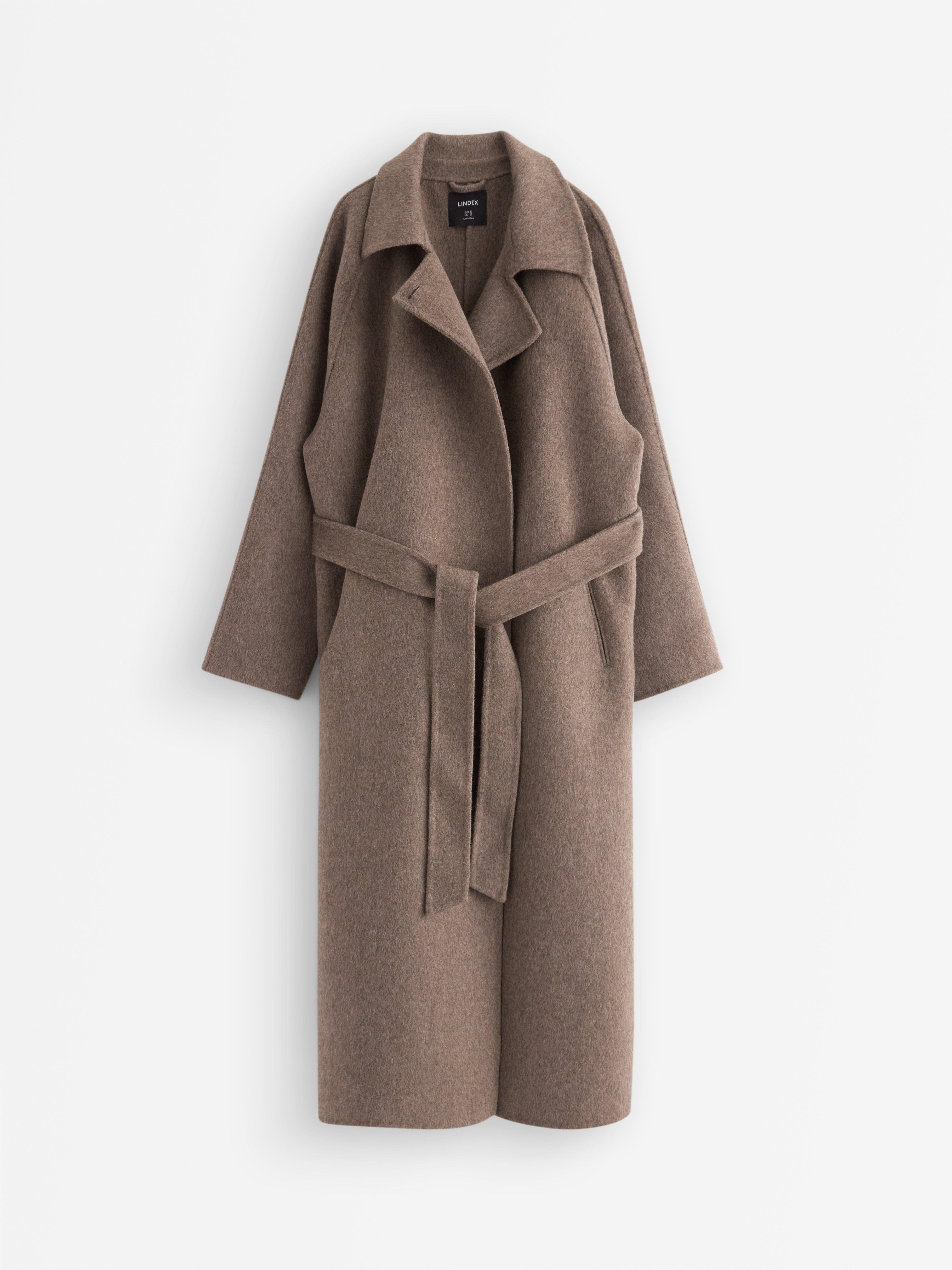 Coat in wool blend | Lindex