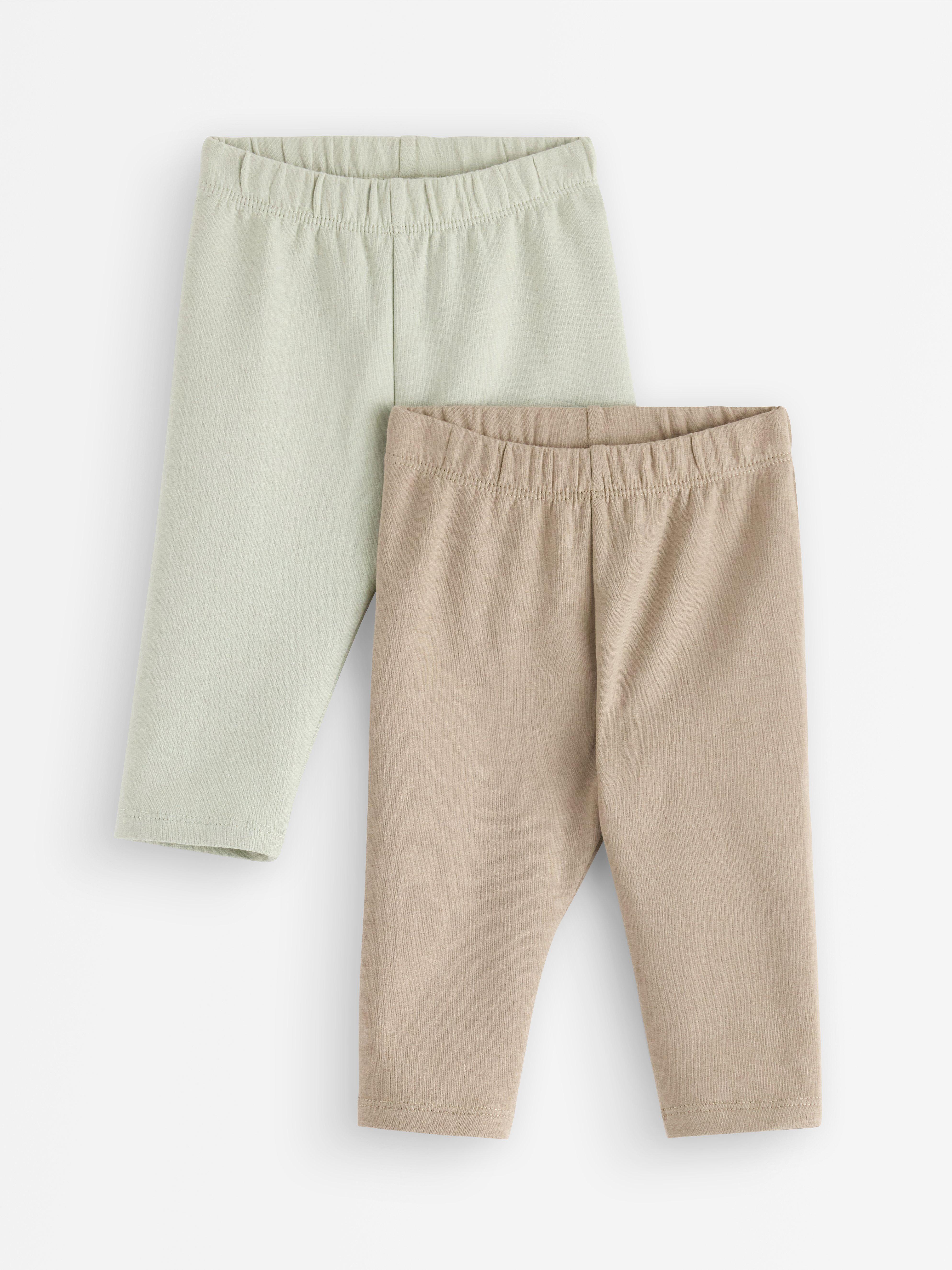 2-pack leggings with brushed inside Lindex