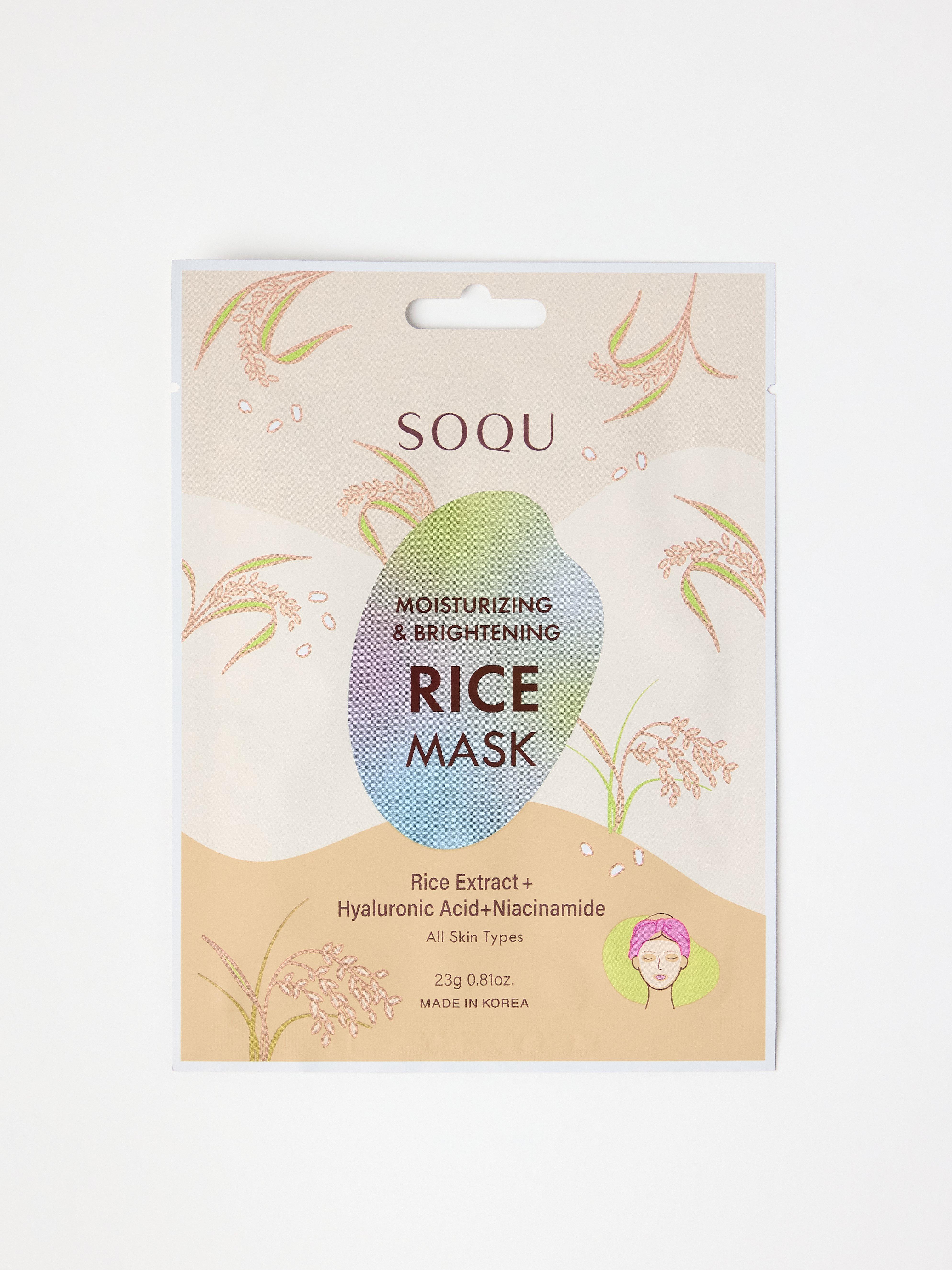 SOQU Rice Sheet Mask | Lindex