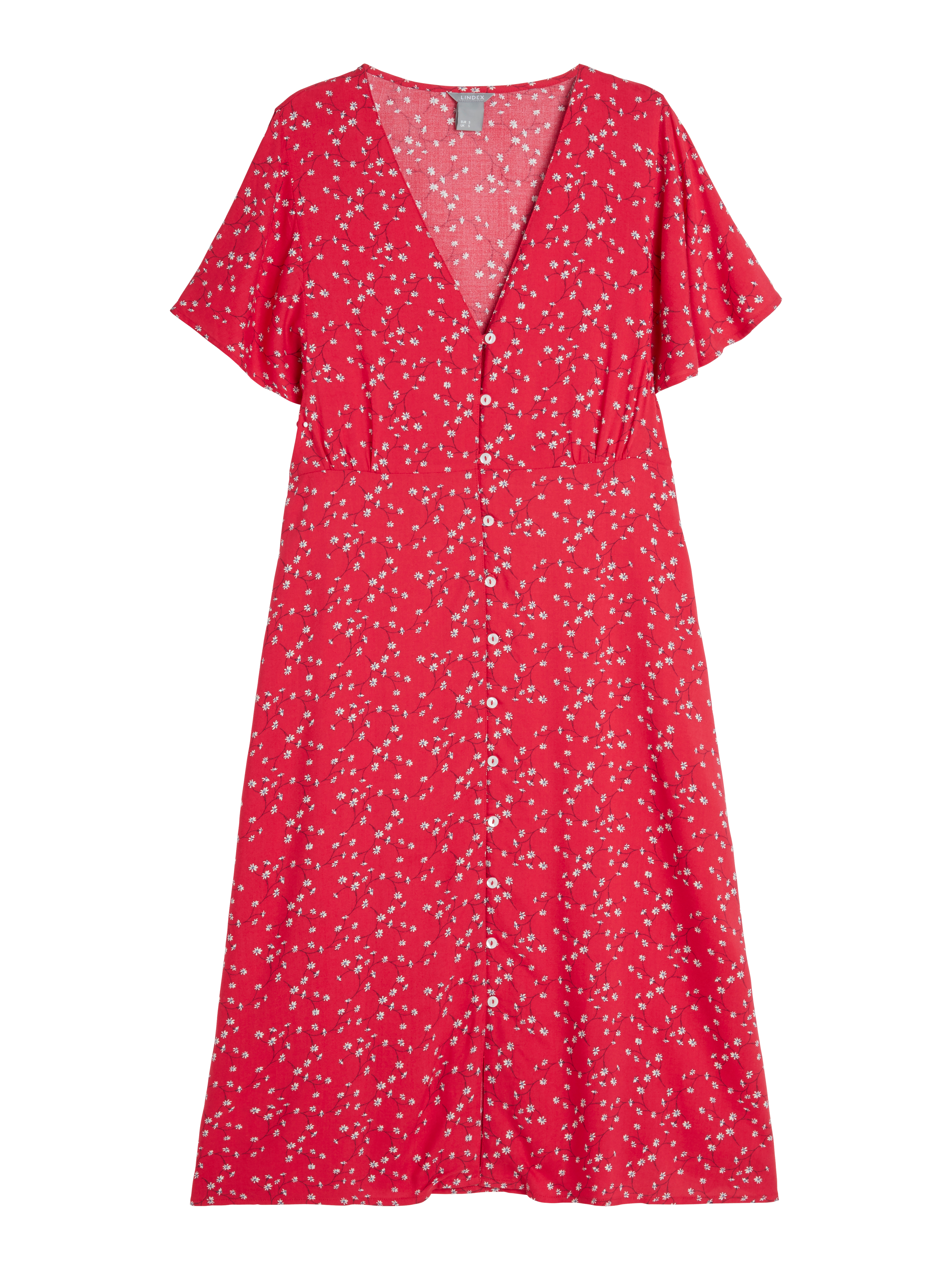 open lace back dress Smock Mini Dress | Blue Mixed Floral