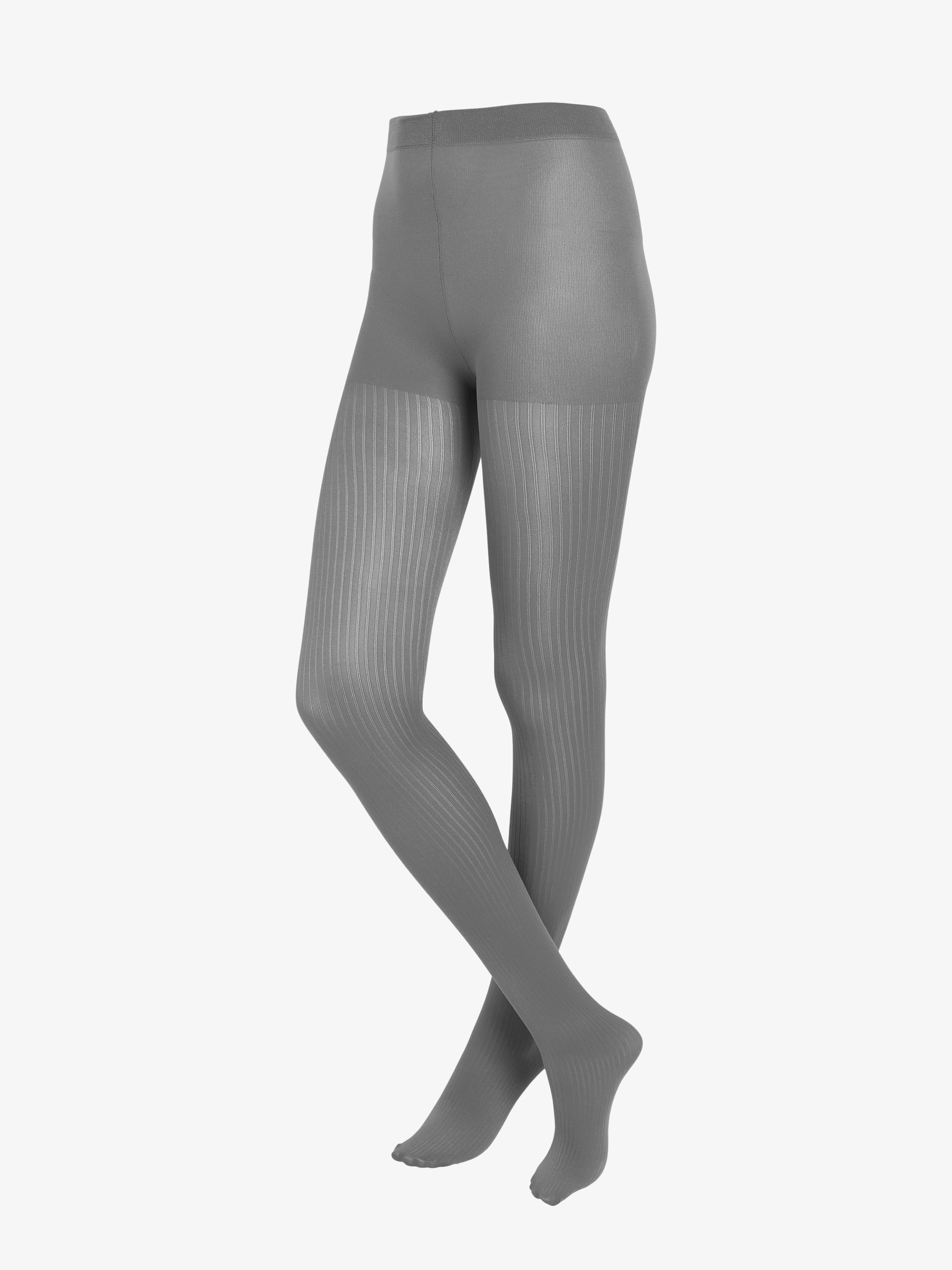 Shiny rib-knit tights, 60 denier | Lindex