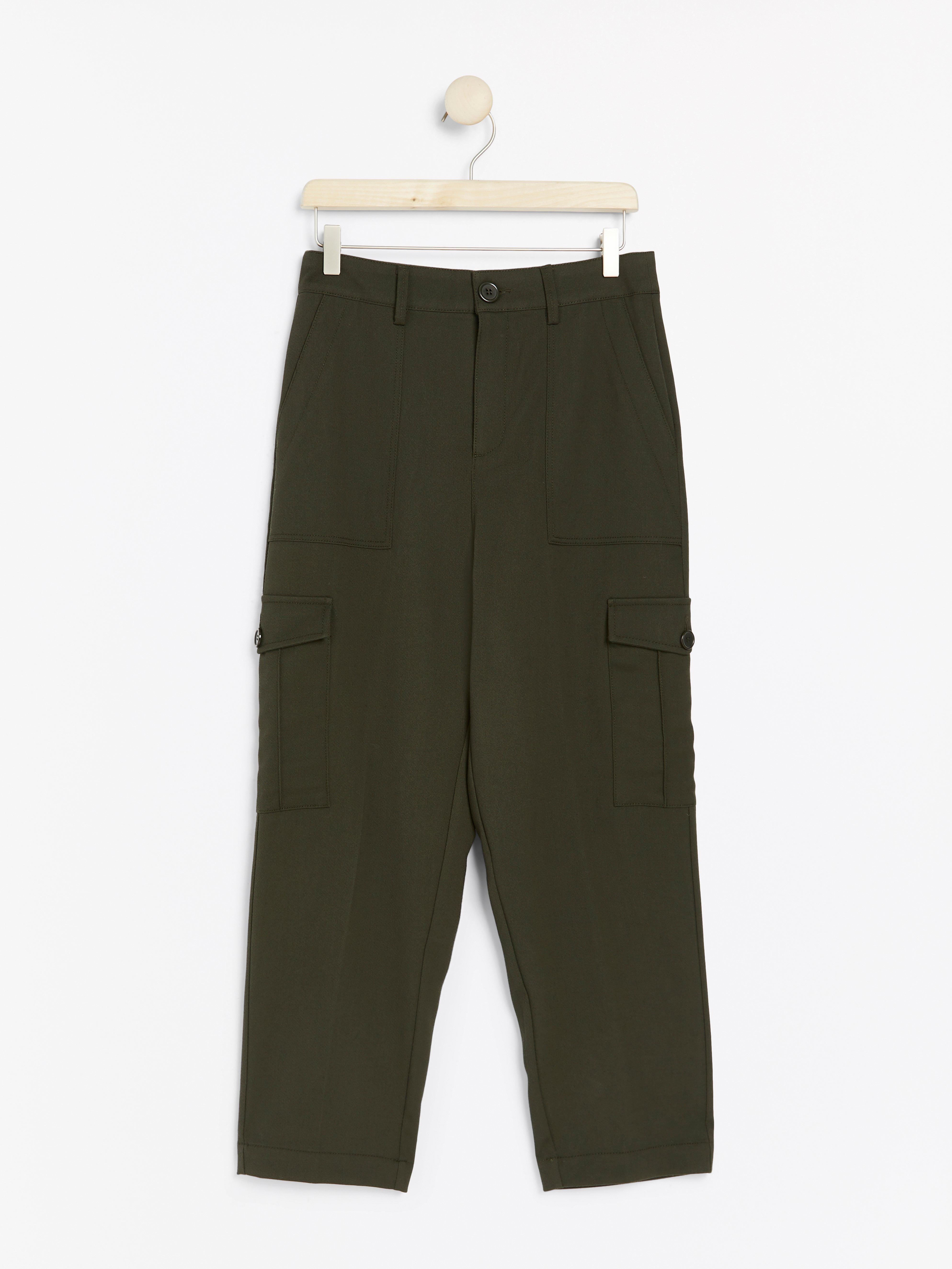 basic editions men's twill cargo pant