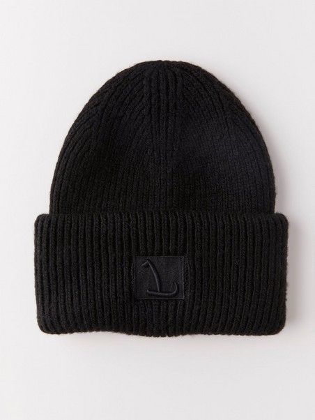 Knitted cap in recycled polyester blend | Lindex Estonia