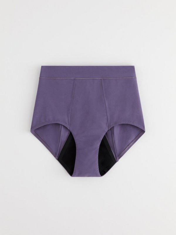Engineered High Waist Super Period Proof - Period Panty with extended gusset