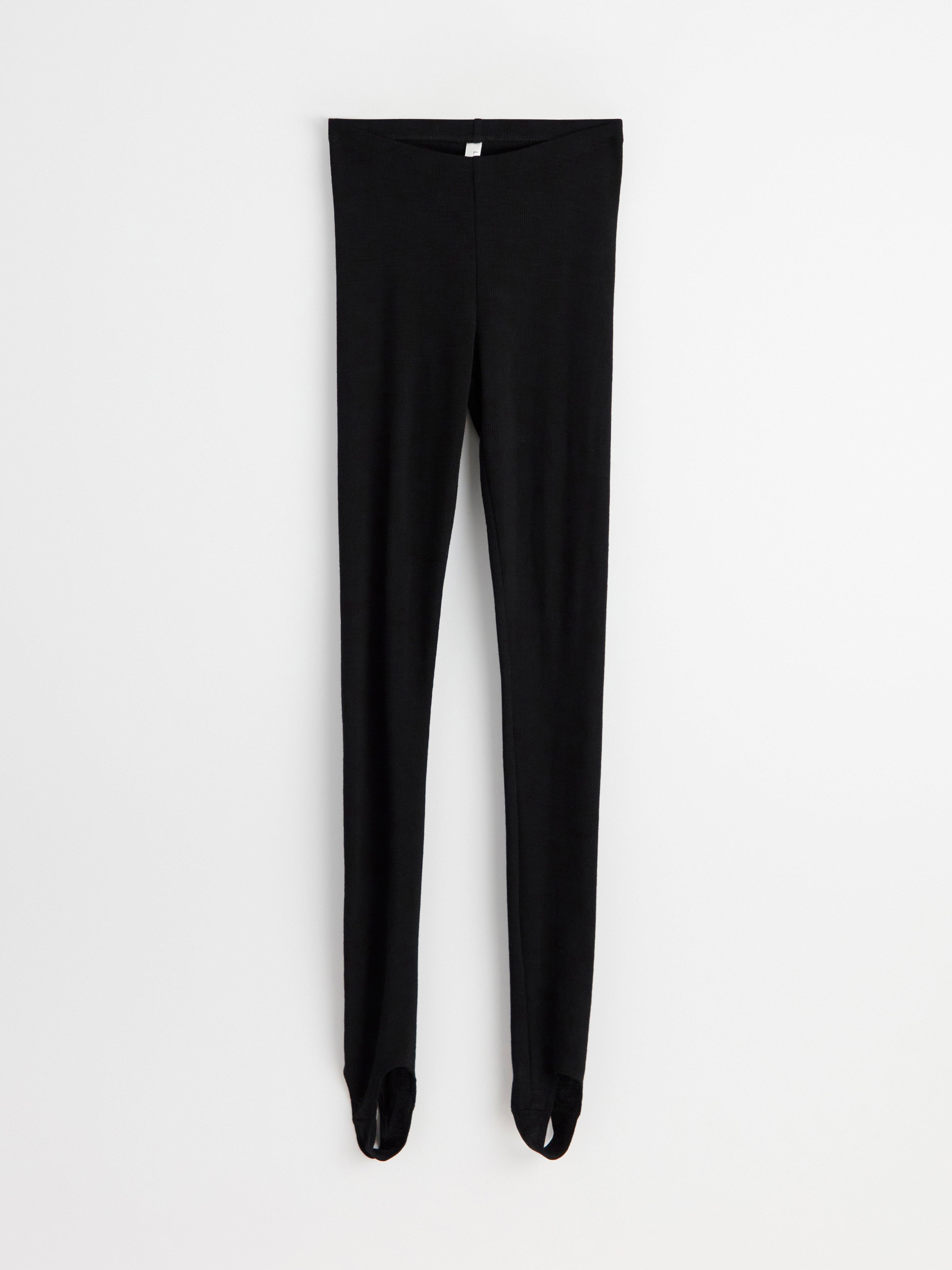 Damleggings med Huva Ribbade Detaljer Hållbar Bomull main image 0