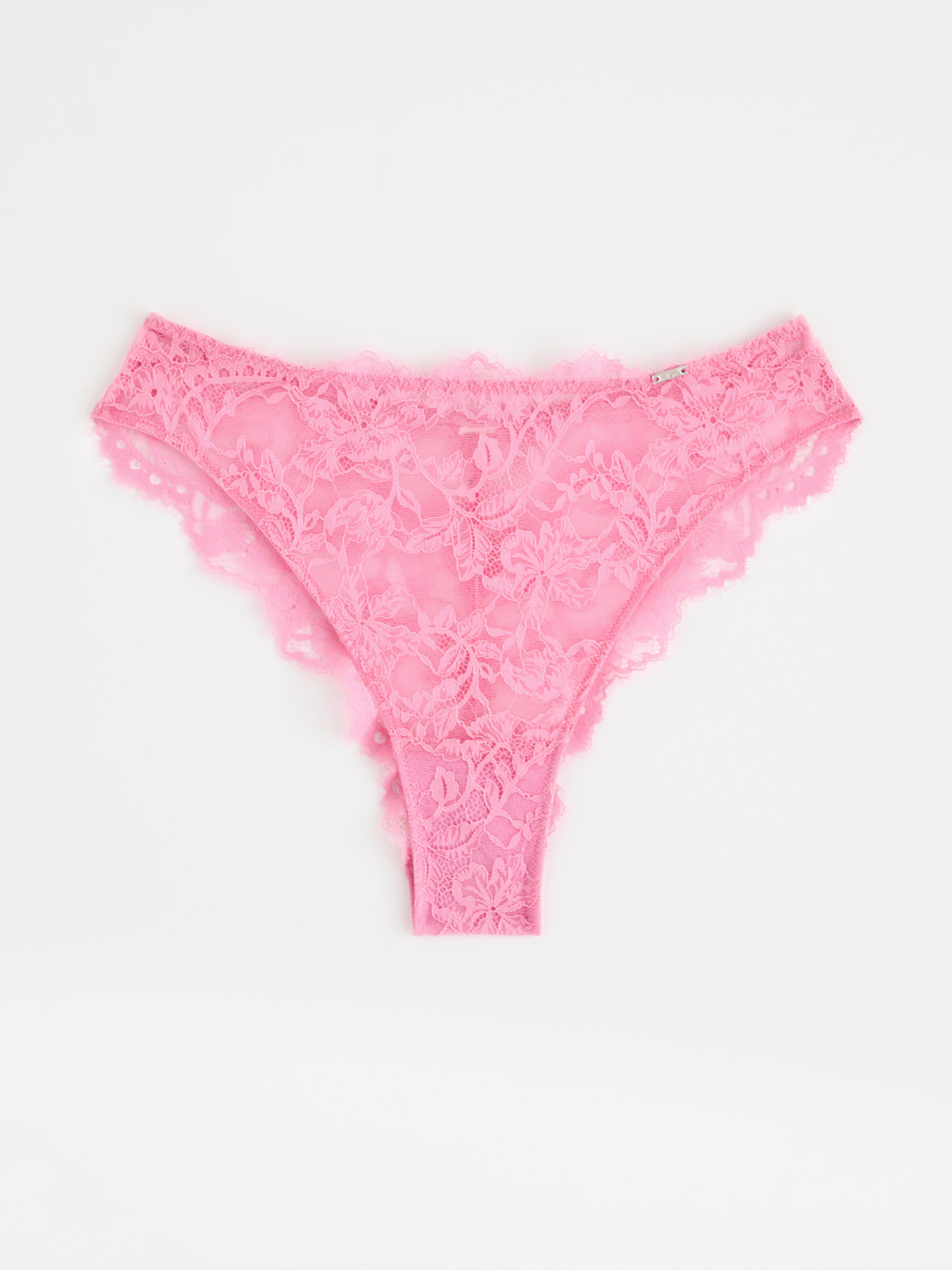 Ella Midi Brief Dark Pink Period Panties, XS