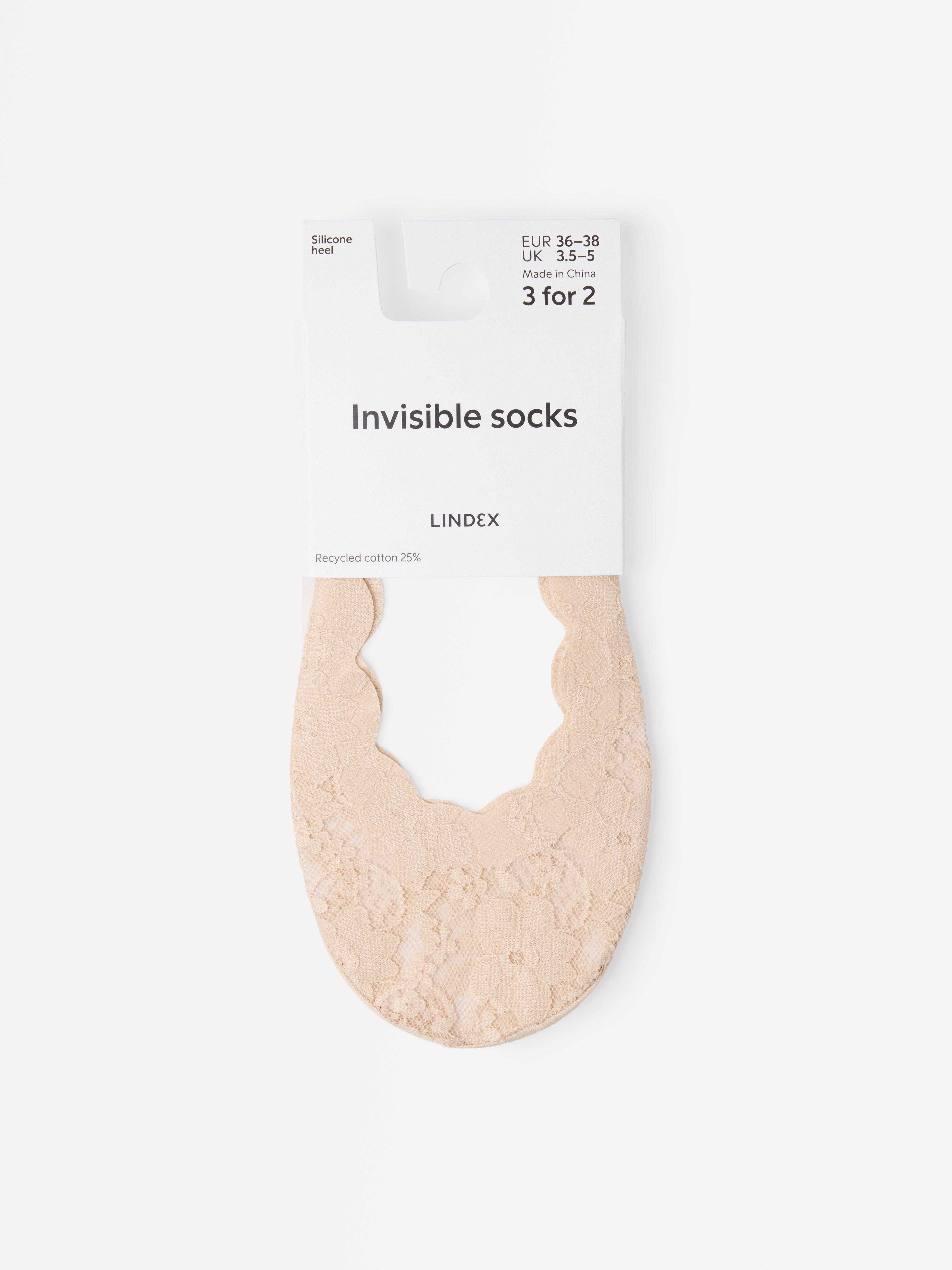 Lace invisible socks | Lindex