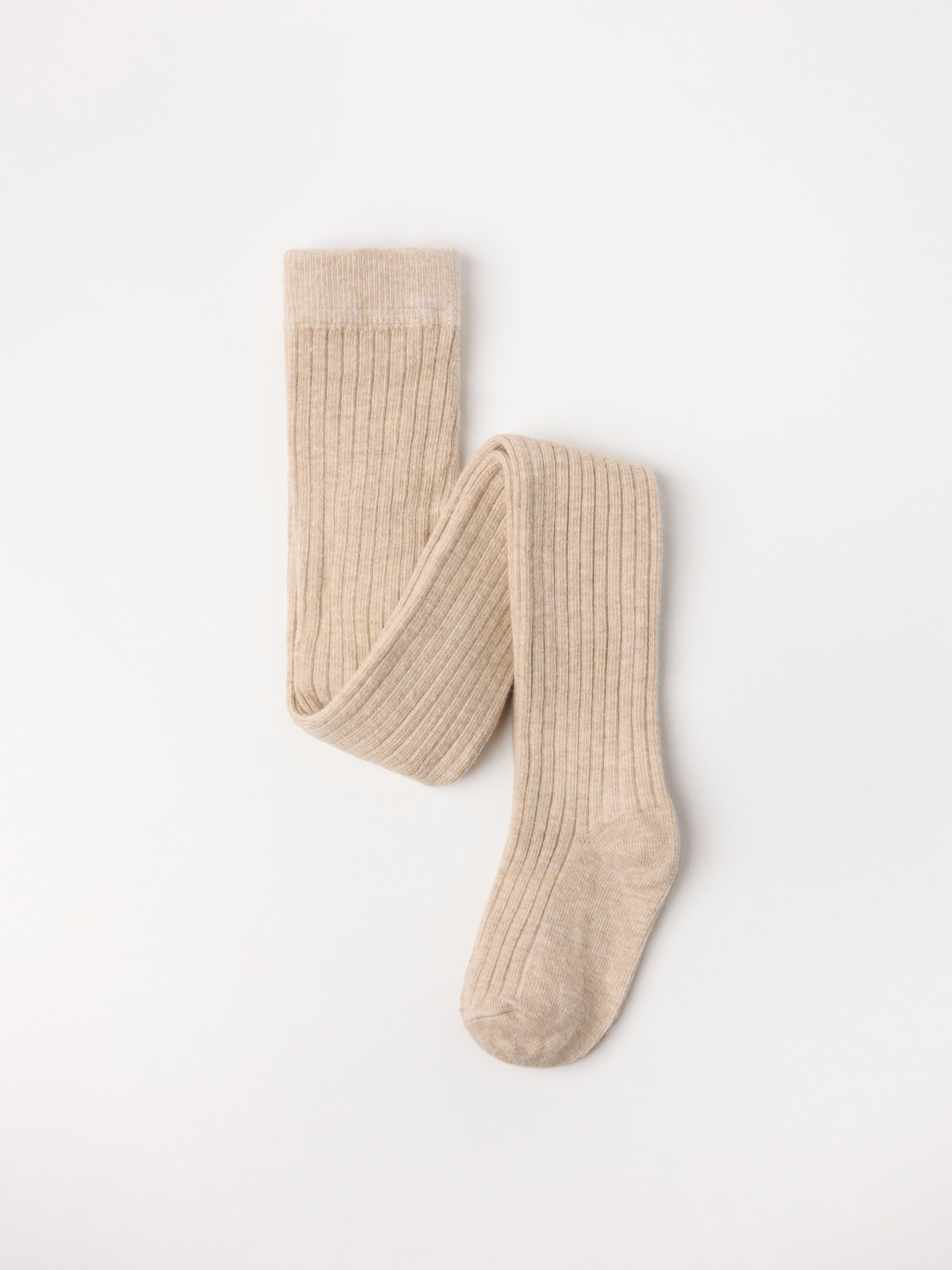 Ribbed heavy-knit tights | Lindex