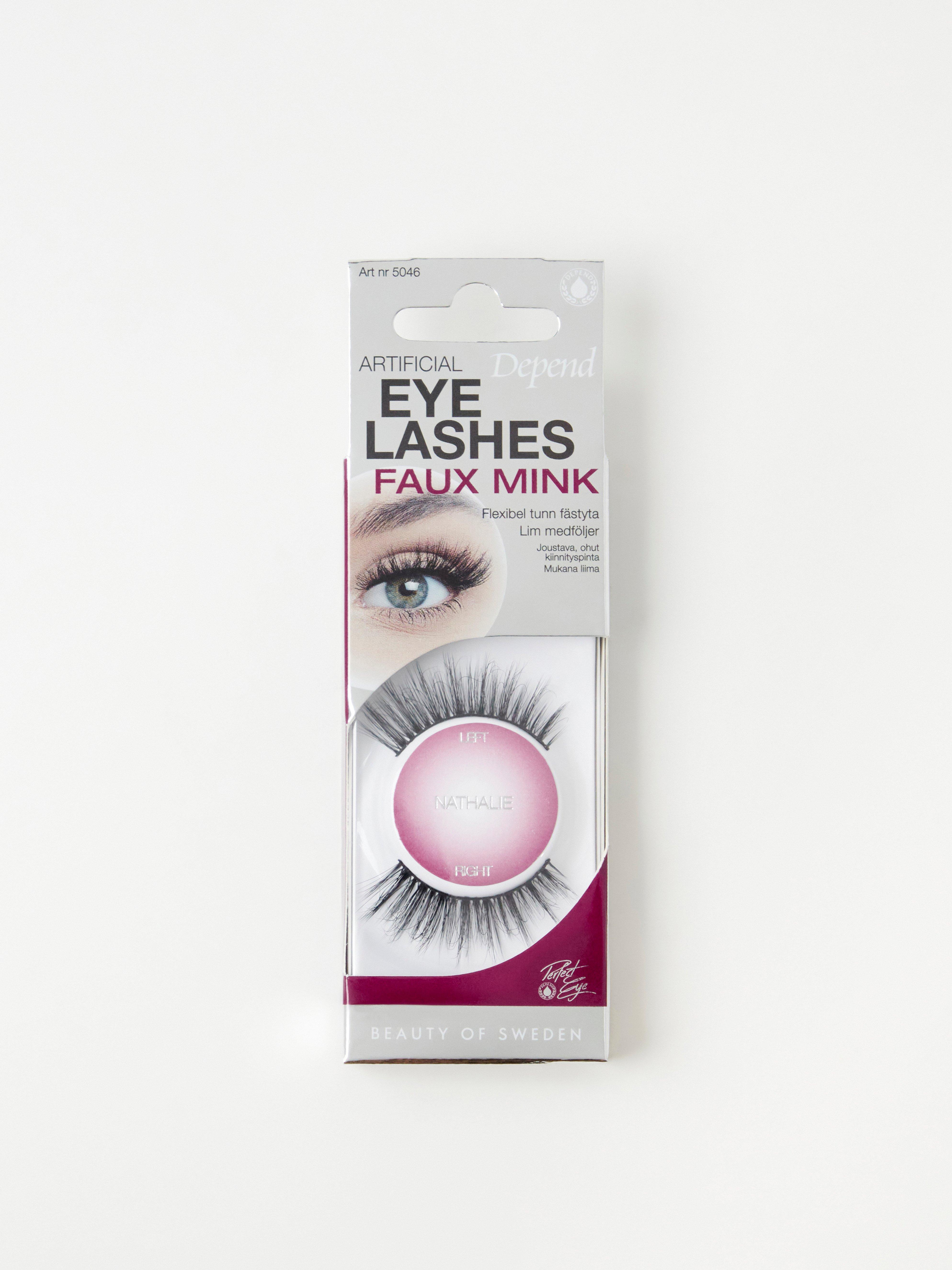 Faux Cils Depend Béatrice Effet Naturel Teinte Brun - Neuf Dans Son Emballage