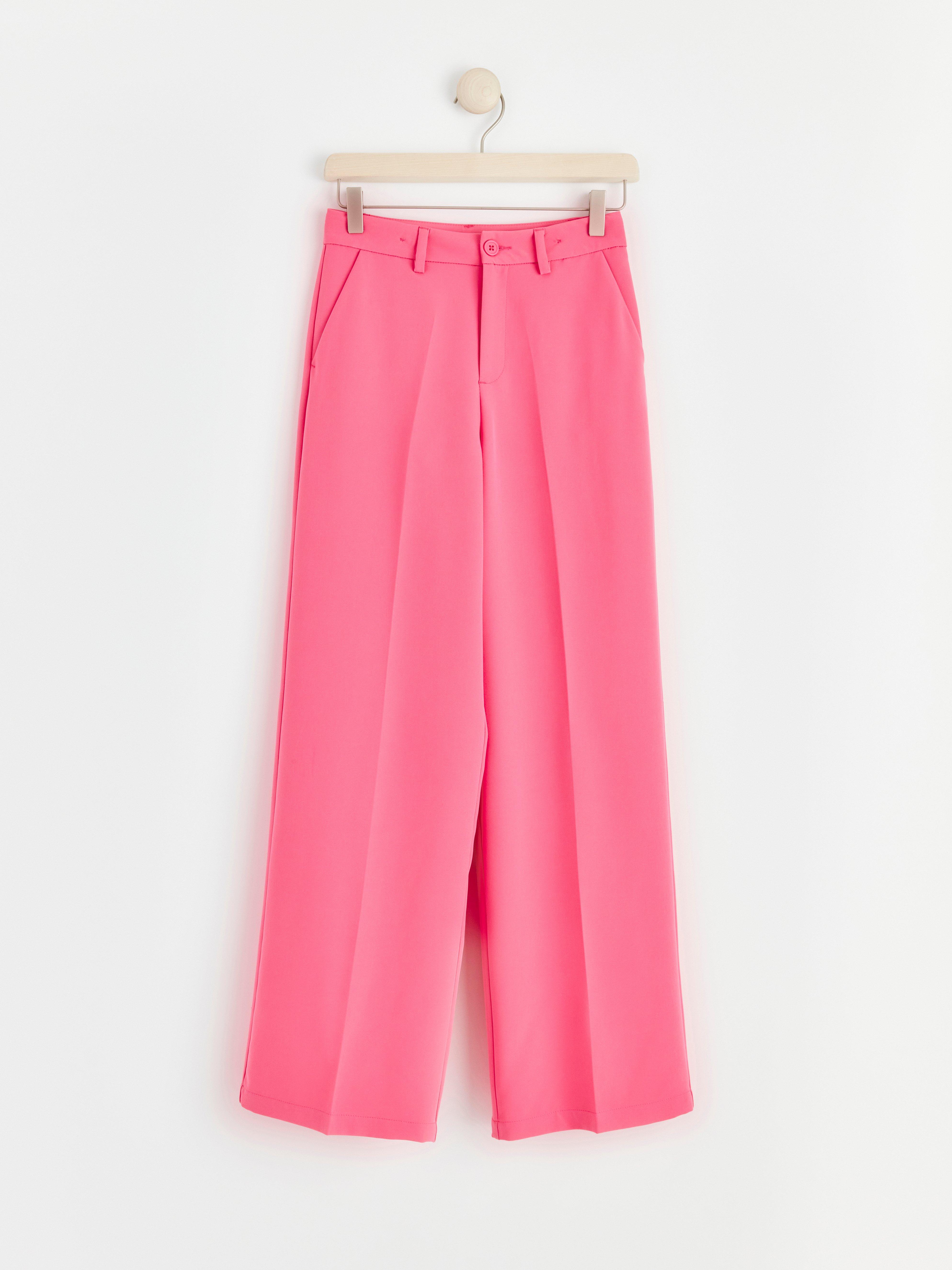 VIOLA Extra wide high waist trousers | Lindex Europe