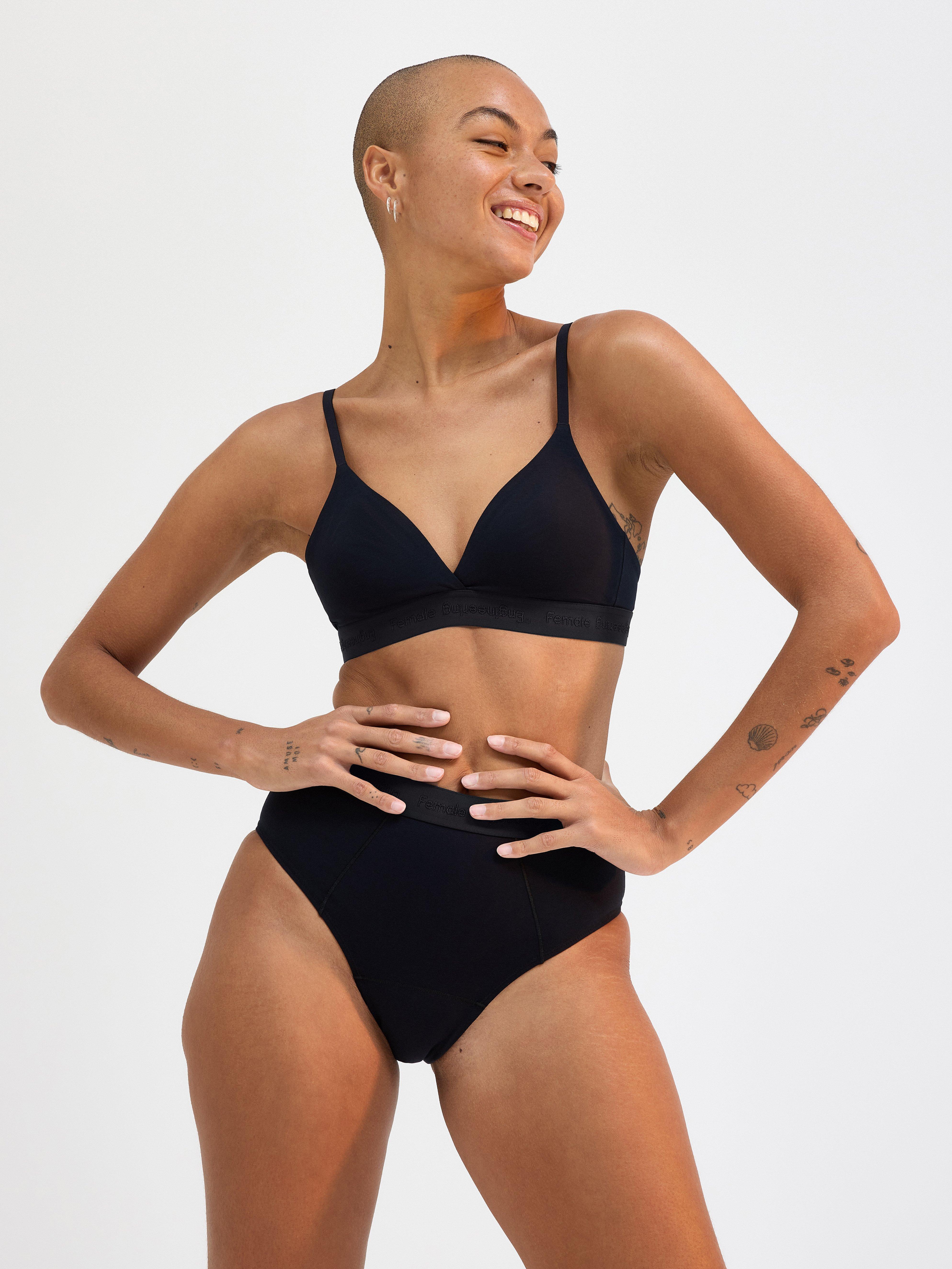 Pima Cotton Triangle Bralette – Female Engineering