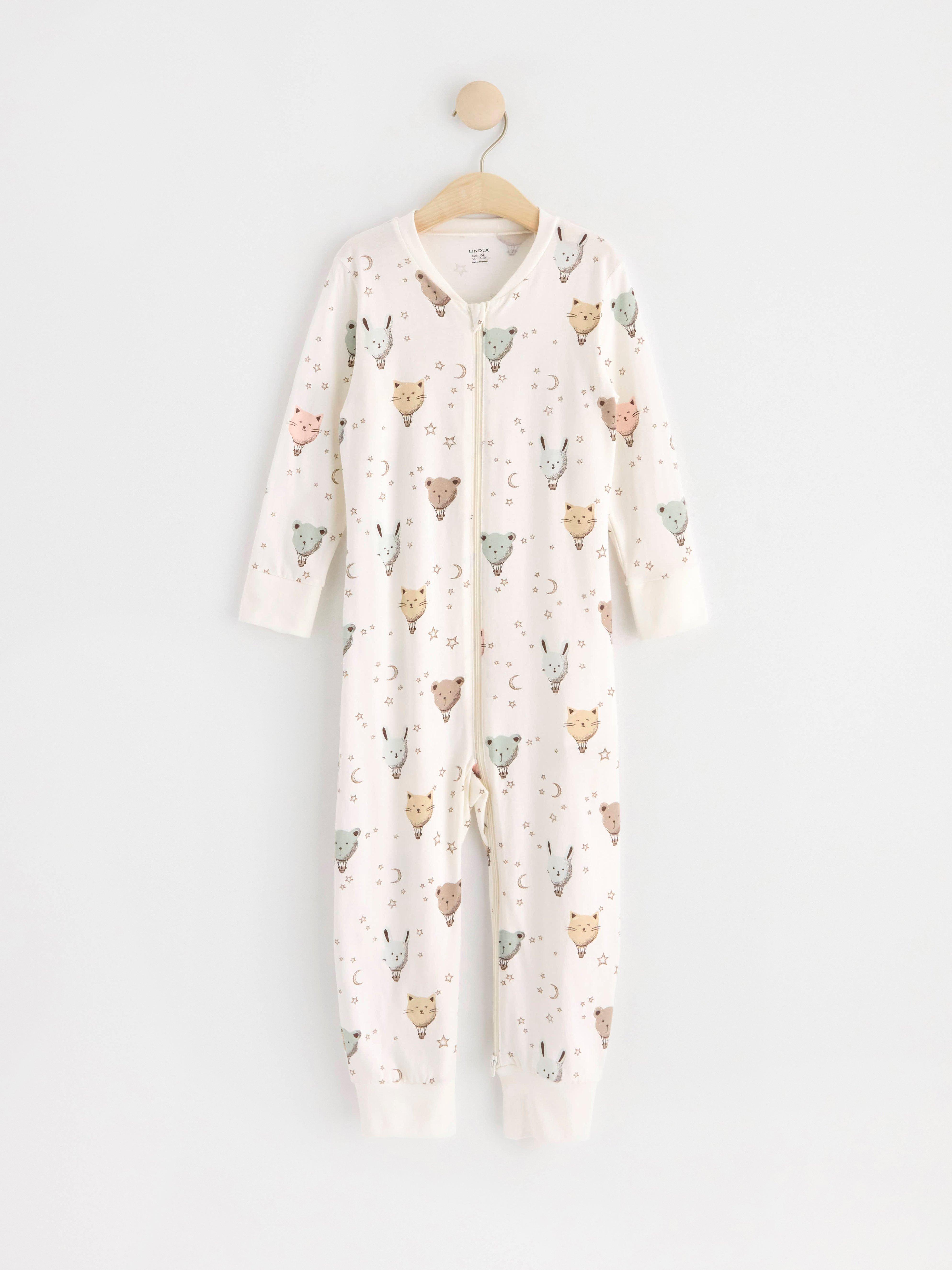 Pyjamas med luftballonger formet som dyr | Lindex