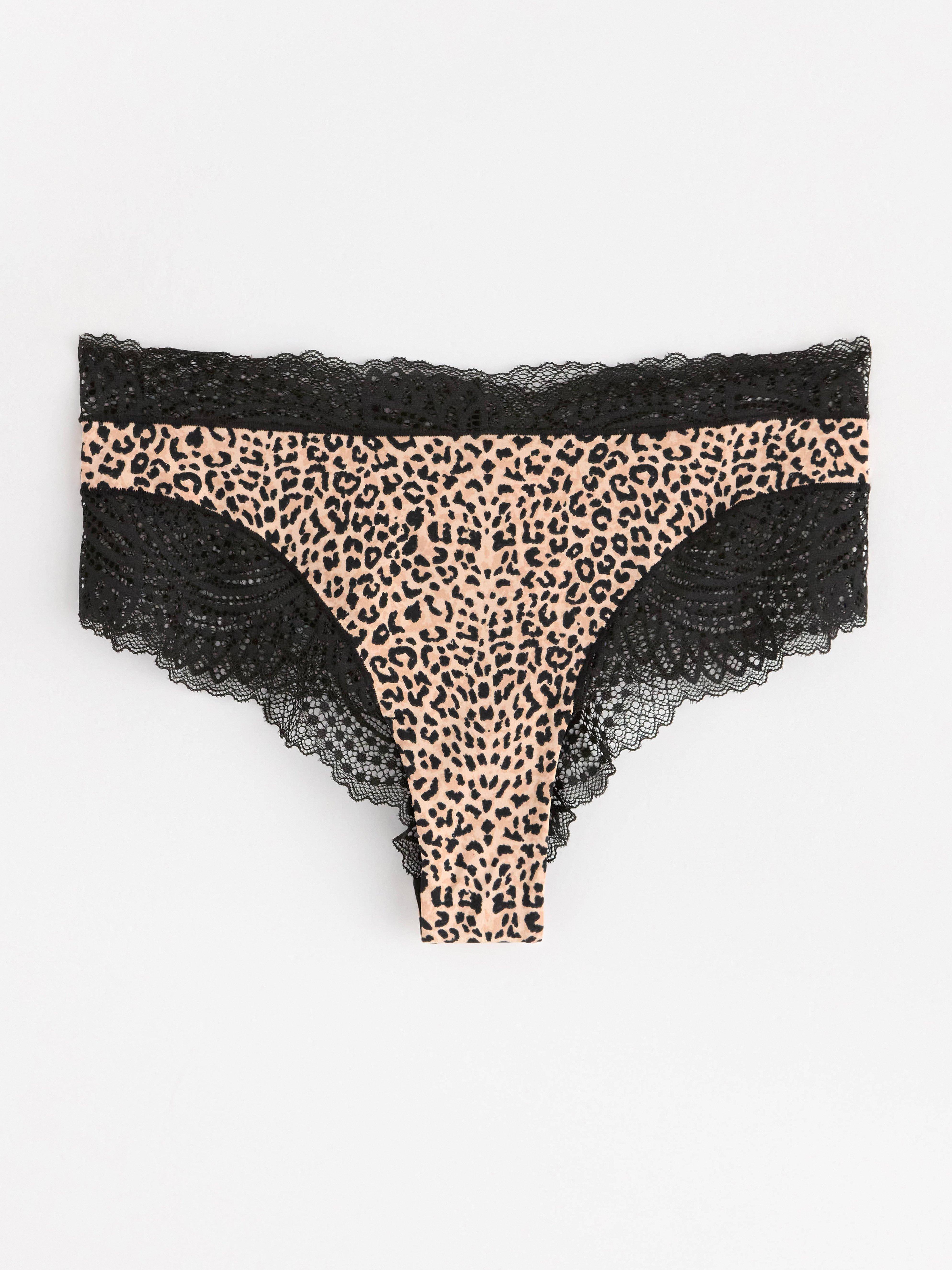 Brazilian midi waist briefs | Lindex